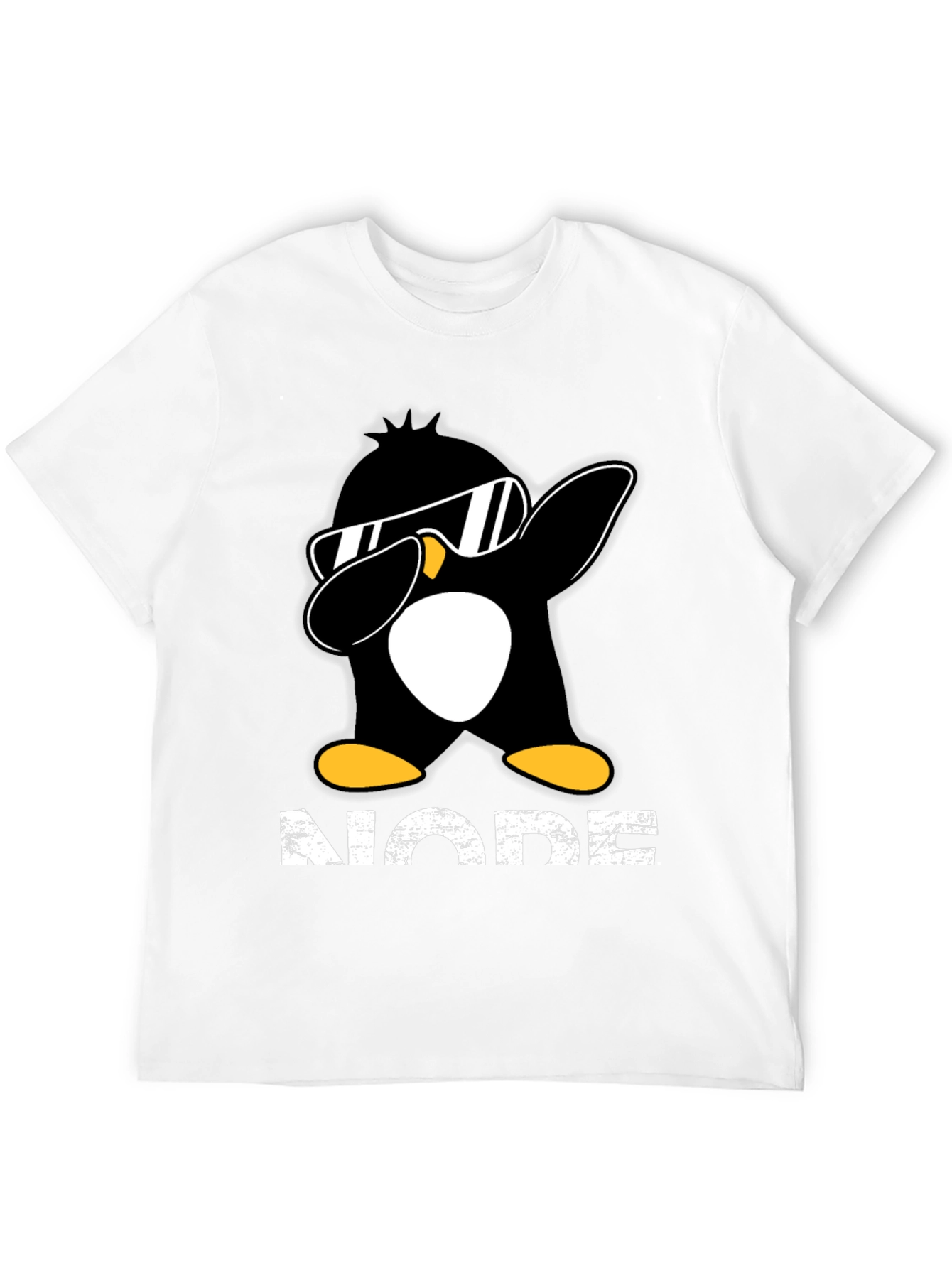 Dabbing Penguin T-Shirt - NODE Programmer Tee