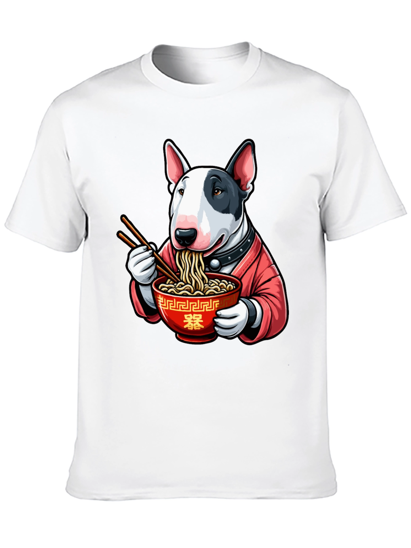 Ramen Bull Terrier Graphic Tee