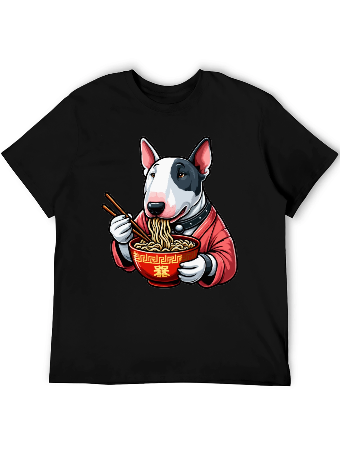 Ramen Bull Terrier Graphic Tee