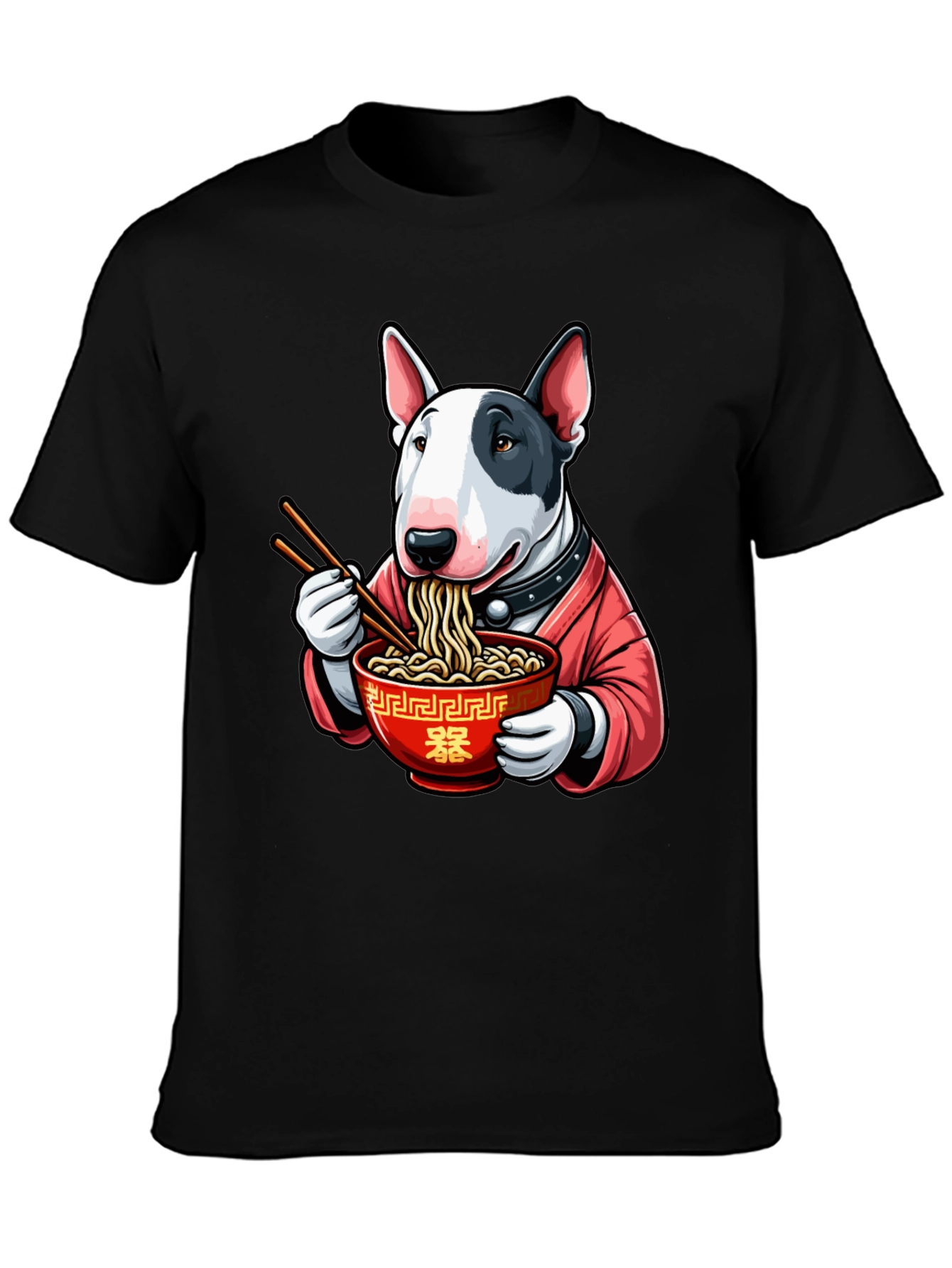Ramen Bull Terrier Graphic Tee