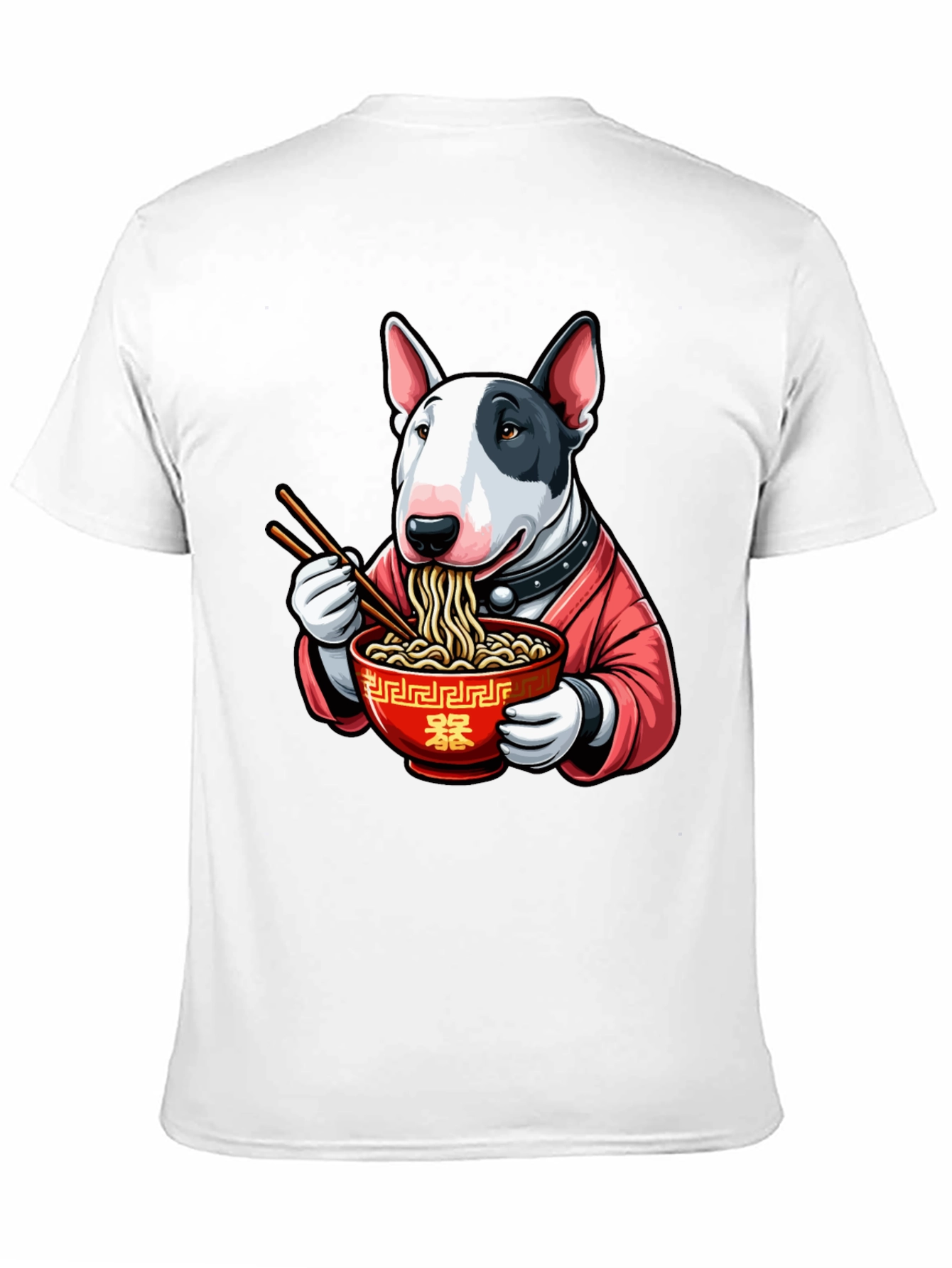 Ramen Bull Terrier Graphic Tee