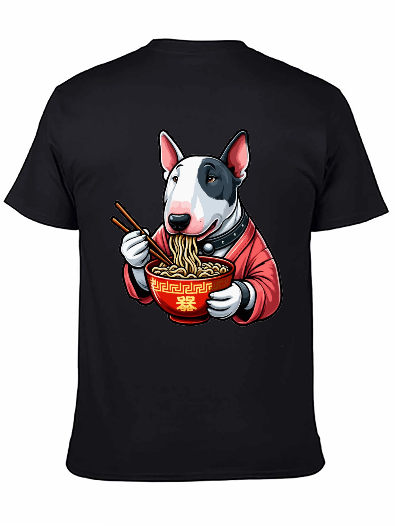 Ramen Bull Terrier Graphic Tee