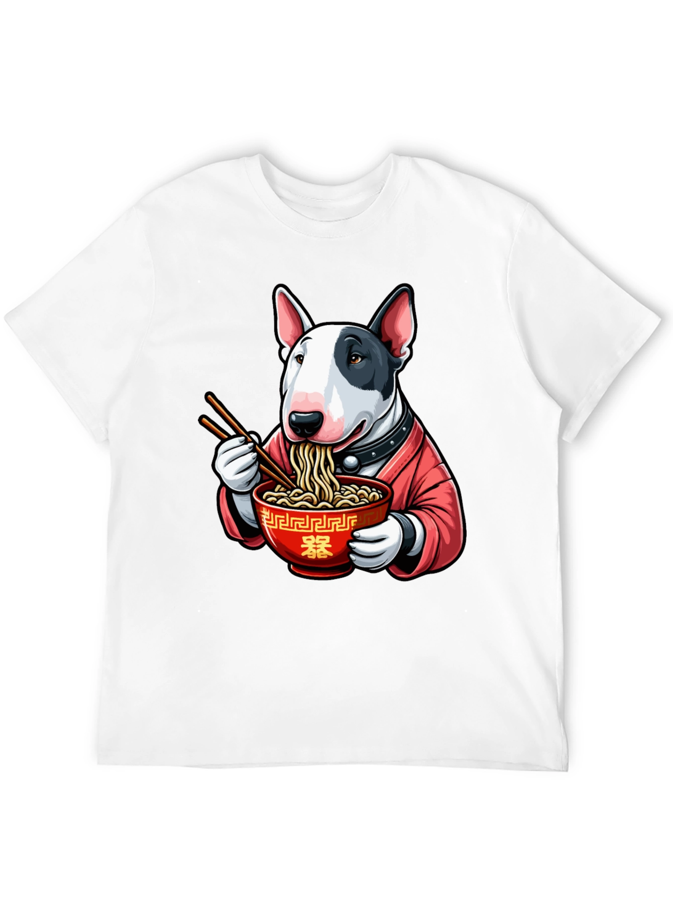 Ramen Bull Terrier Graphic Tee