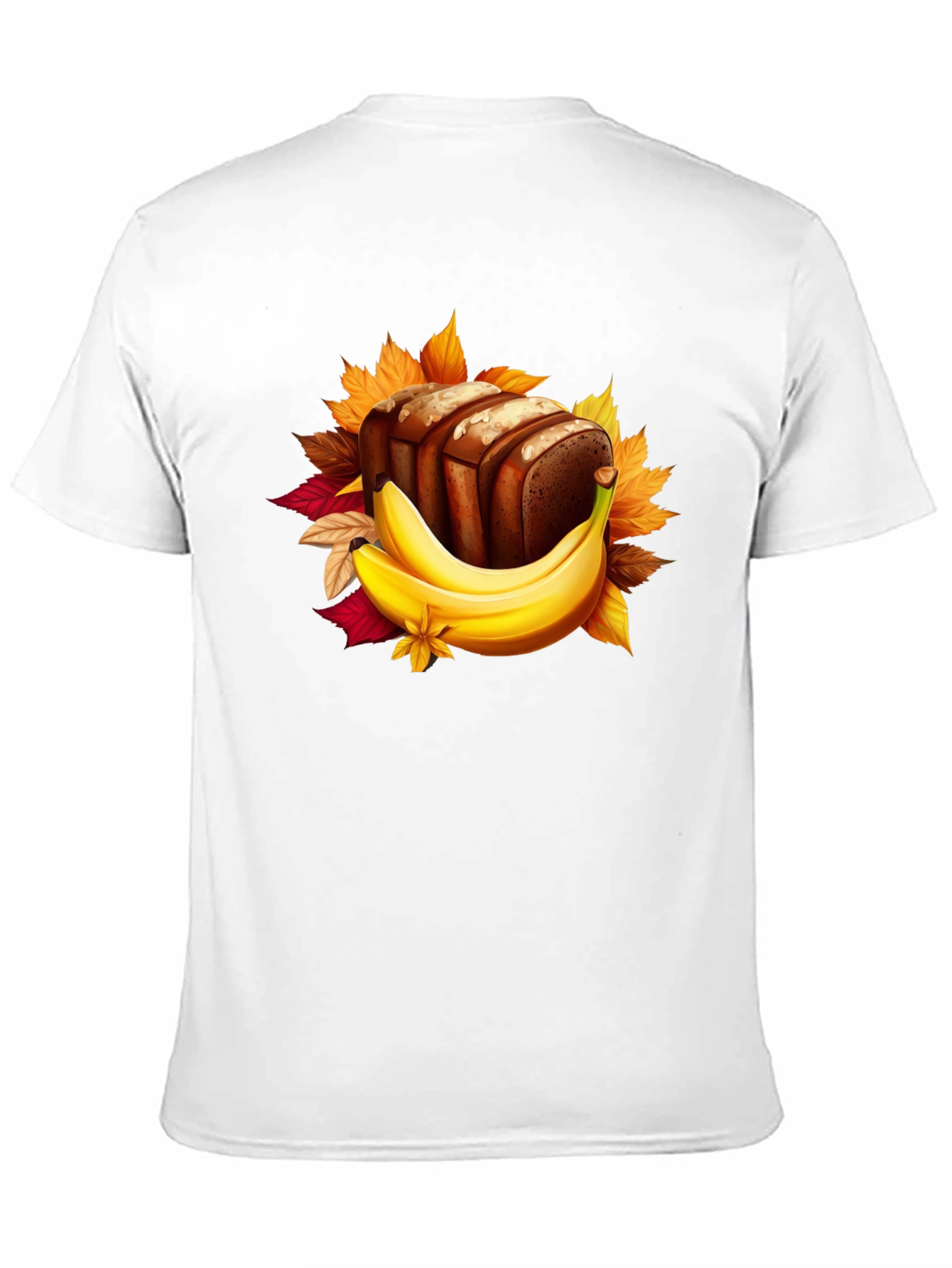 Banana Bread Graphic Tee - Foodie T-Shirt