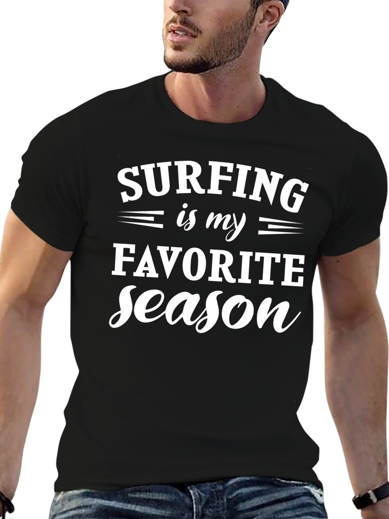 Surfing is My Favorite Season Tee