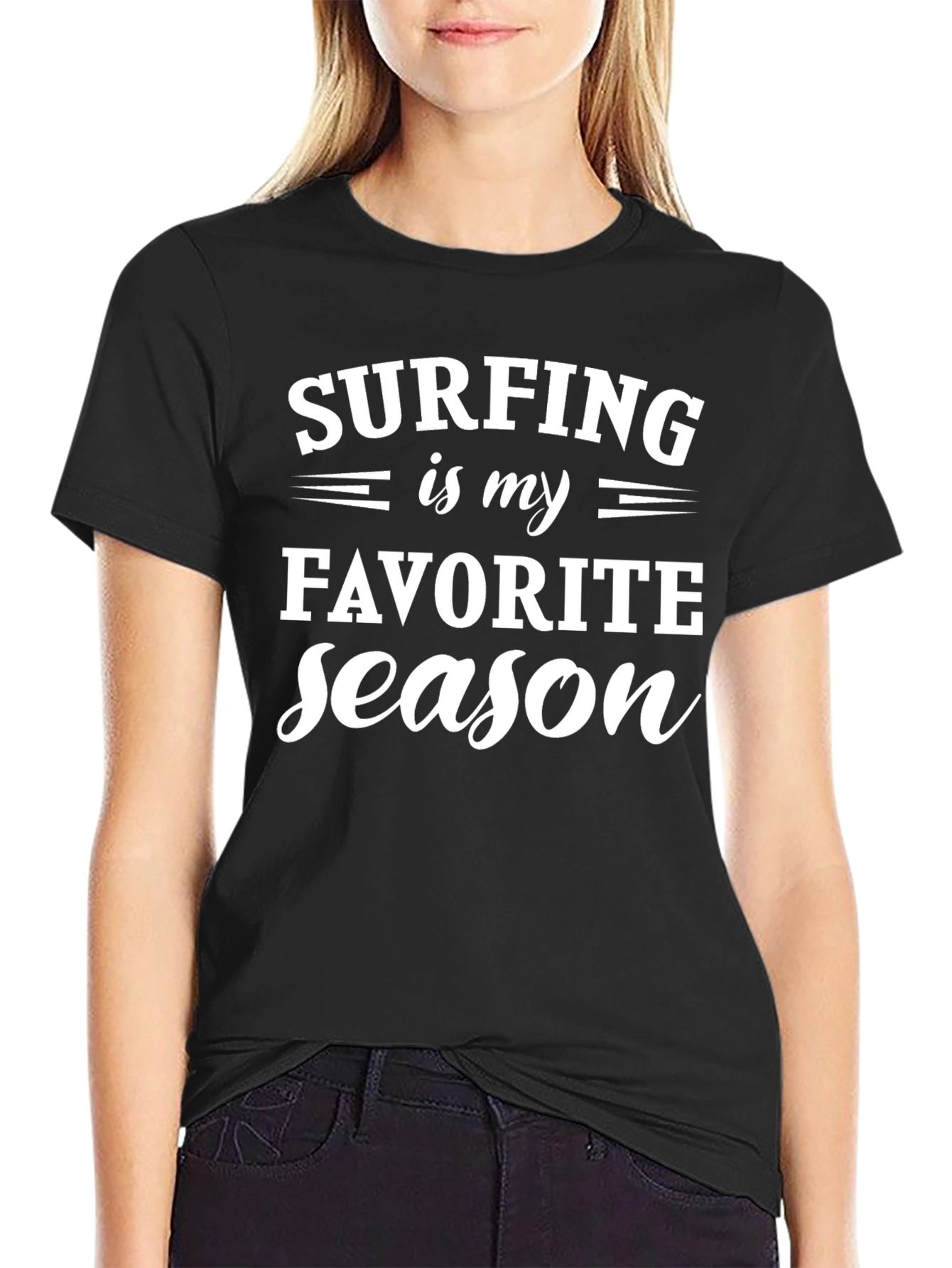 Surfing is My Favorite Season Tee
