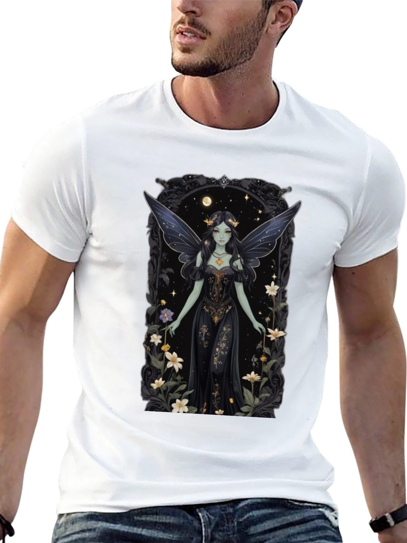 Fairy Art T-Shirt - Whimsical Graphic Tee