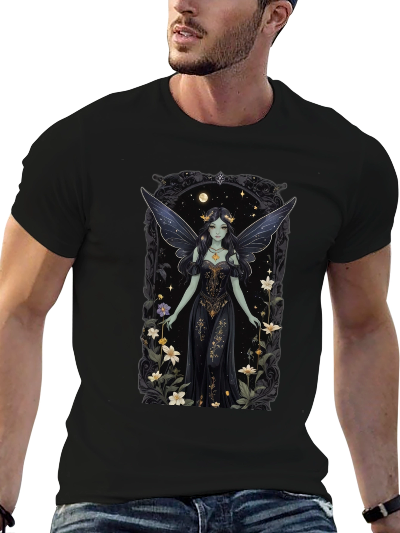 Fairy Art T-Shirt - Whimsical Graphic Tee
