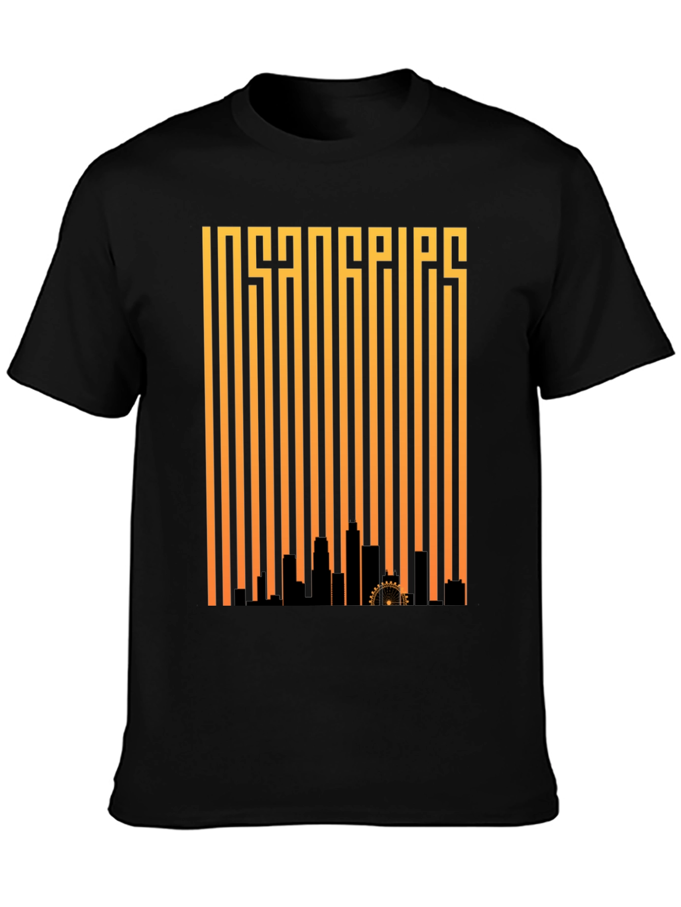 LA Skyline Graphic Tee - Stylish Cityscape T-Shirt