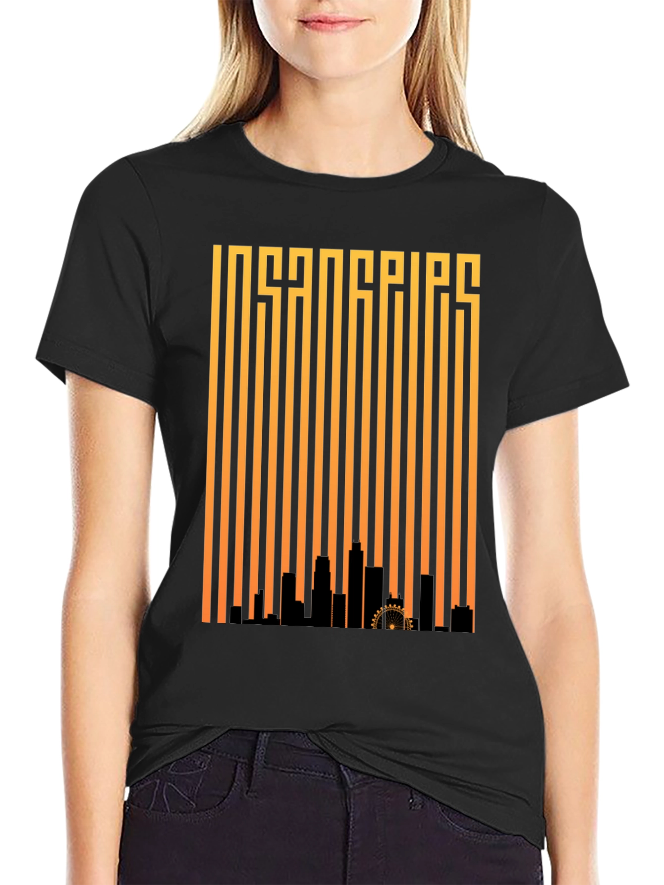 LA Skyline Graphic Tee - Stylish Cityscape T-Shirt