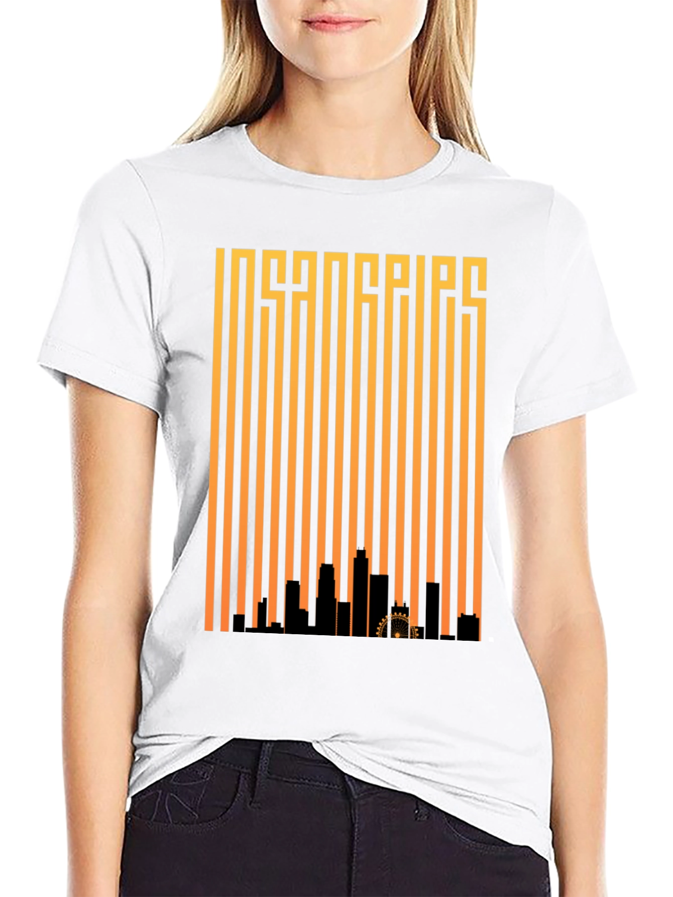 LA Skyline Graphic Tee - Stylish Cityscape T-Shirt