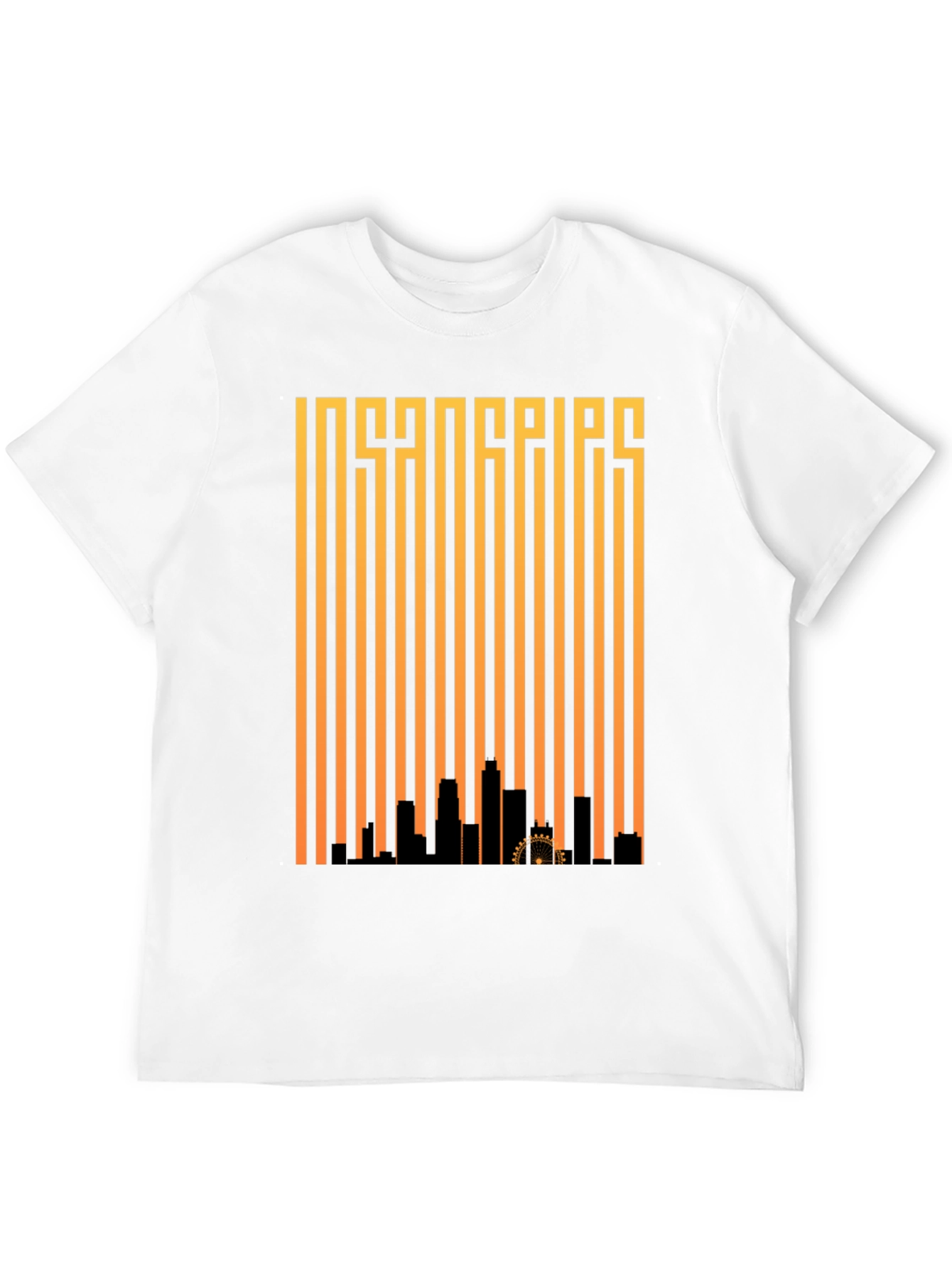 LA Skyline Graphic Tee - Stylish Cityscape T-Shirt