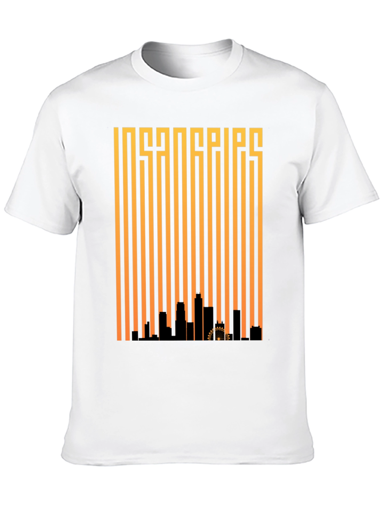 LA Skyline Graphic Tee - Stylish Cityscape T-Shirt