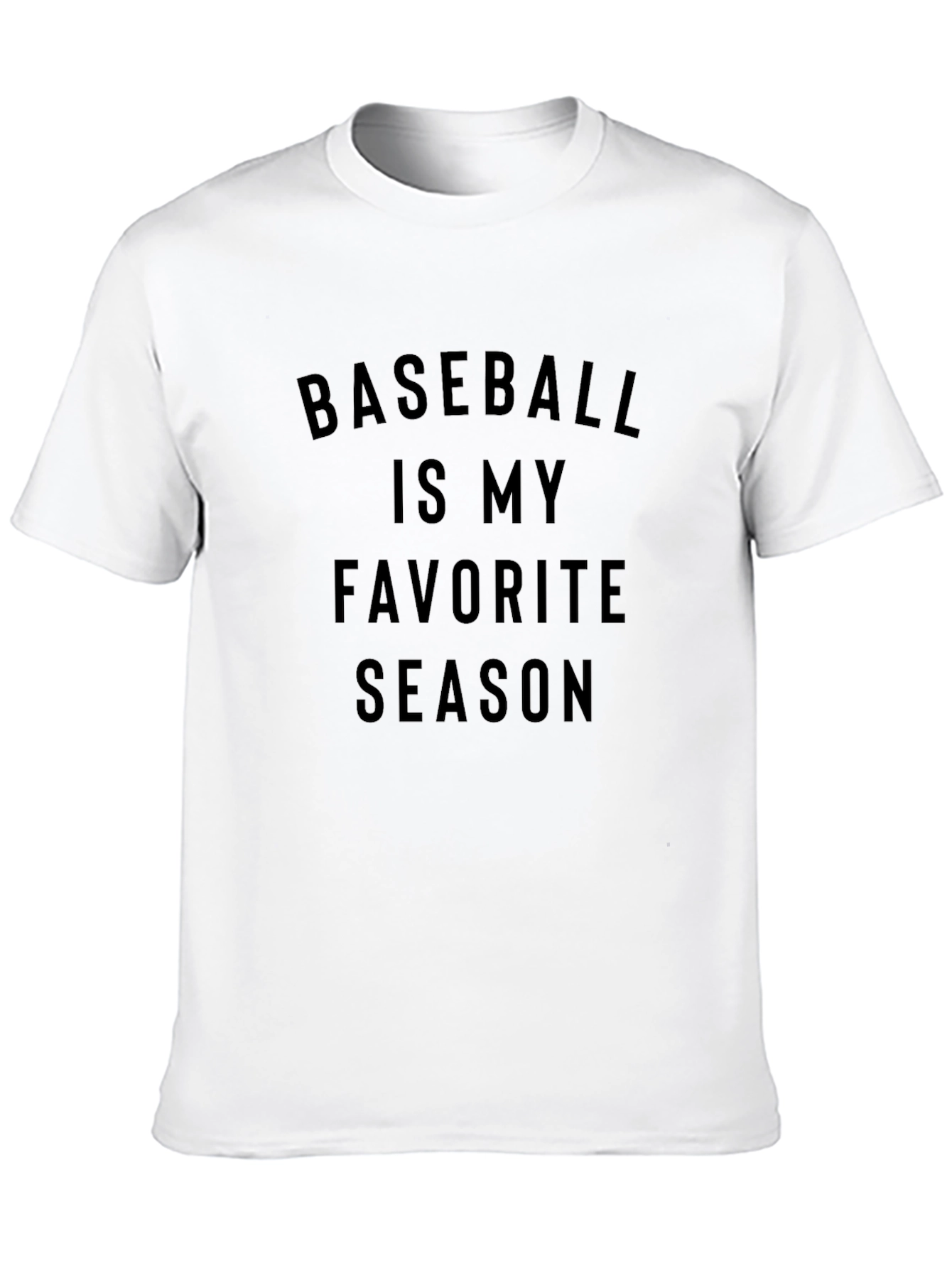 Baseball Is My Favorite Season Graphic T-Shirt