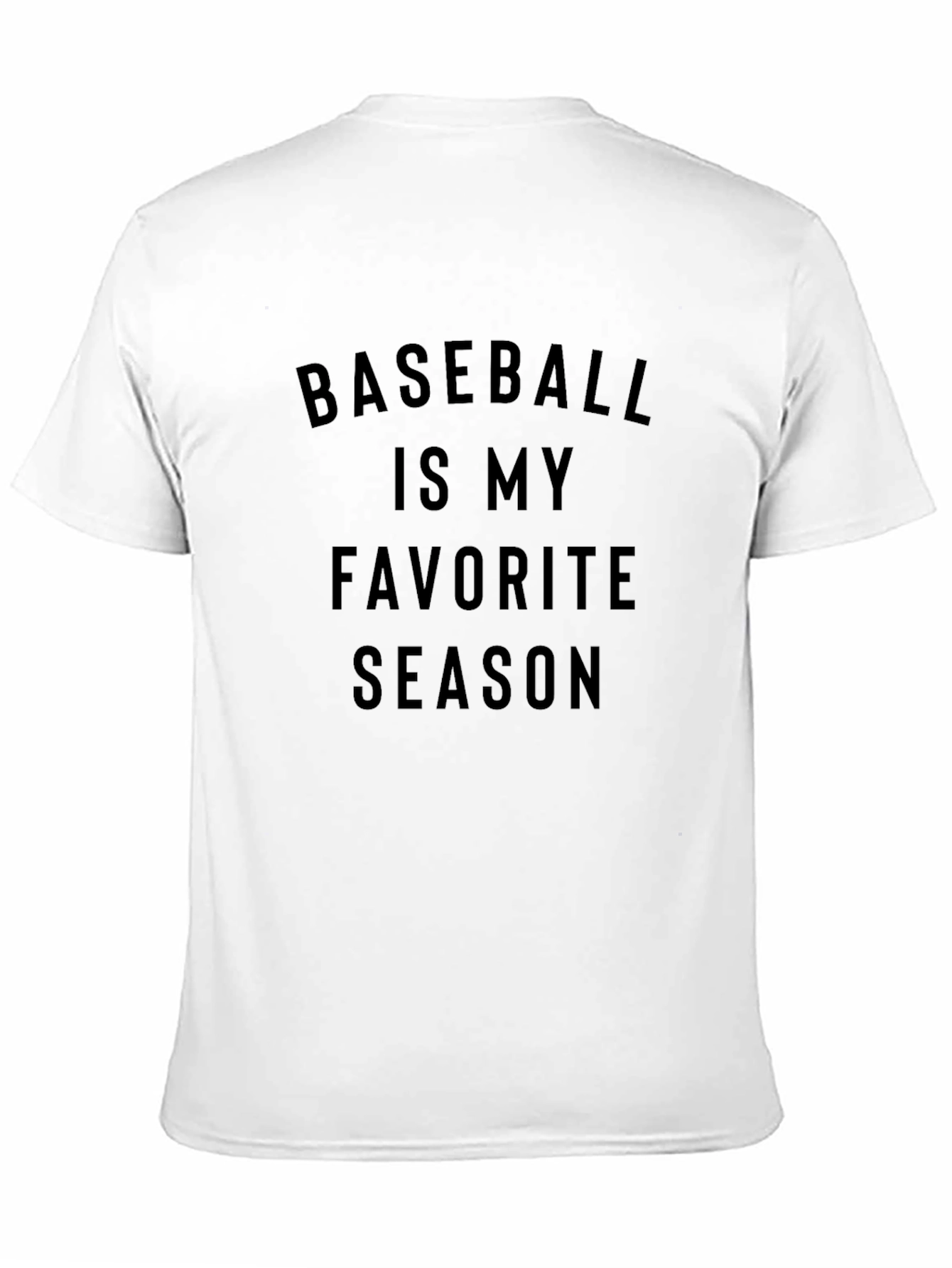 Baseball Is My Favorite Season Graphic T-Shirt