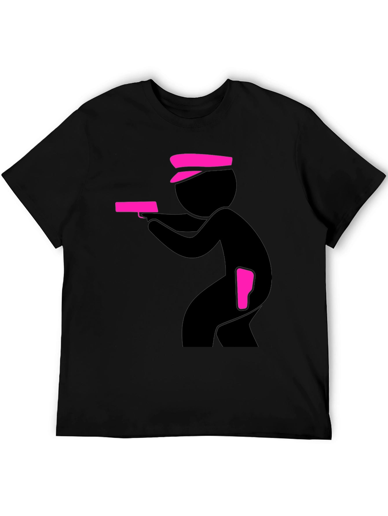 Gunman Graphic T-Shirt - Bold Humor