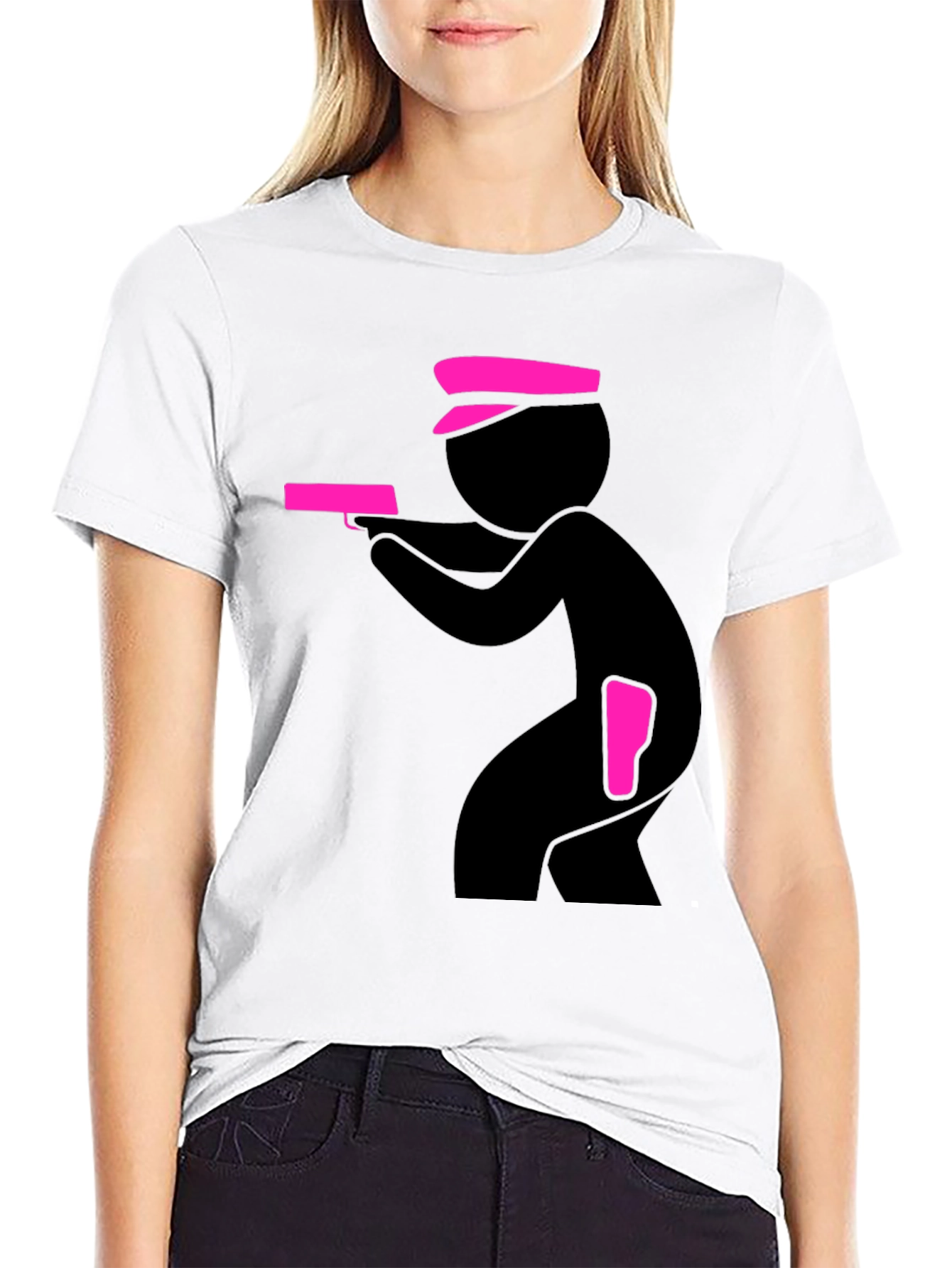 Gunman Graphic T-Shirt - Bold Humor