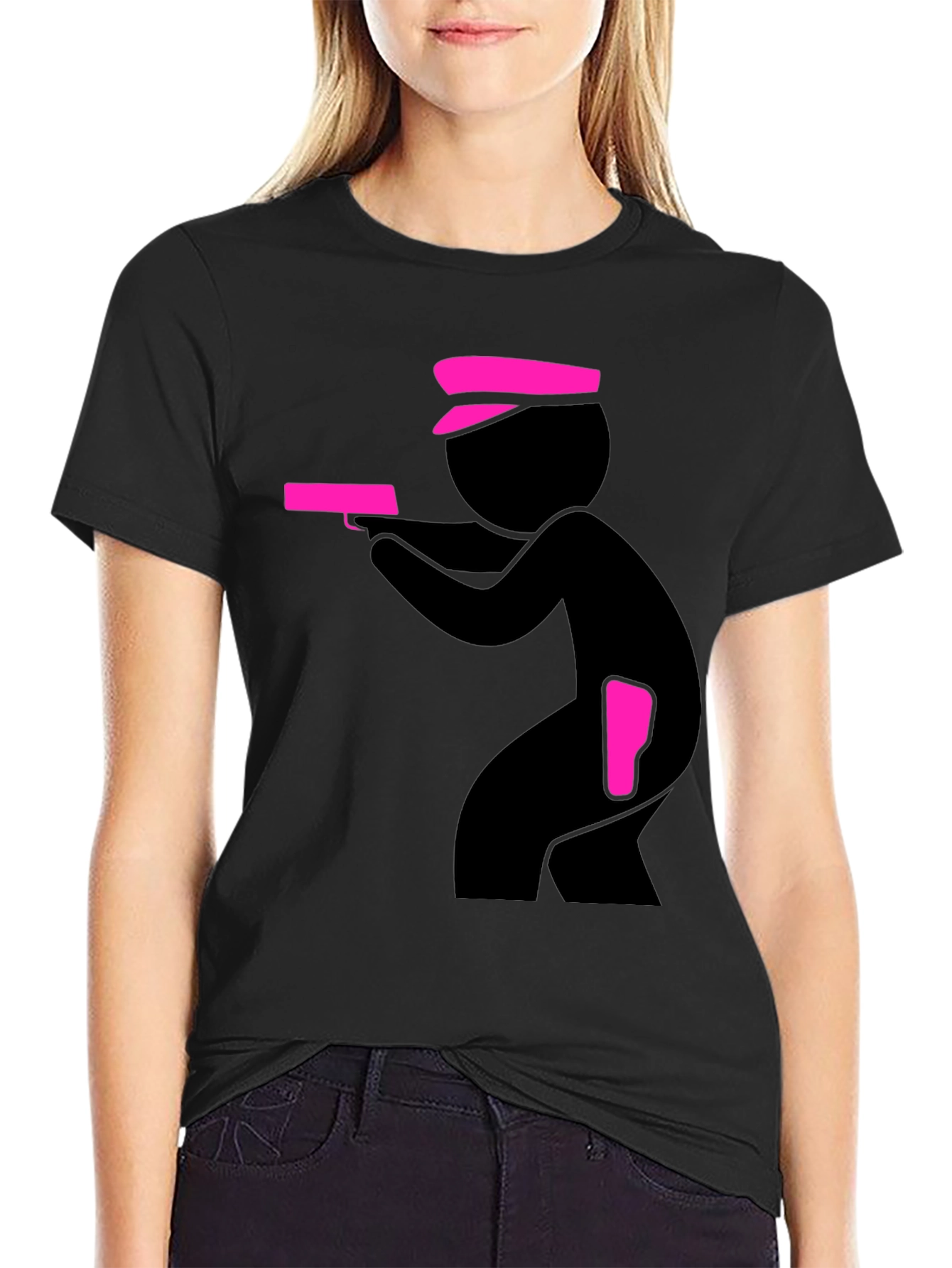 Gunman Graphic T-Shirt - Bold Humor