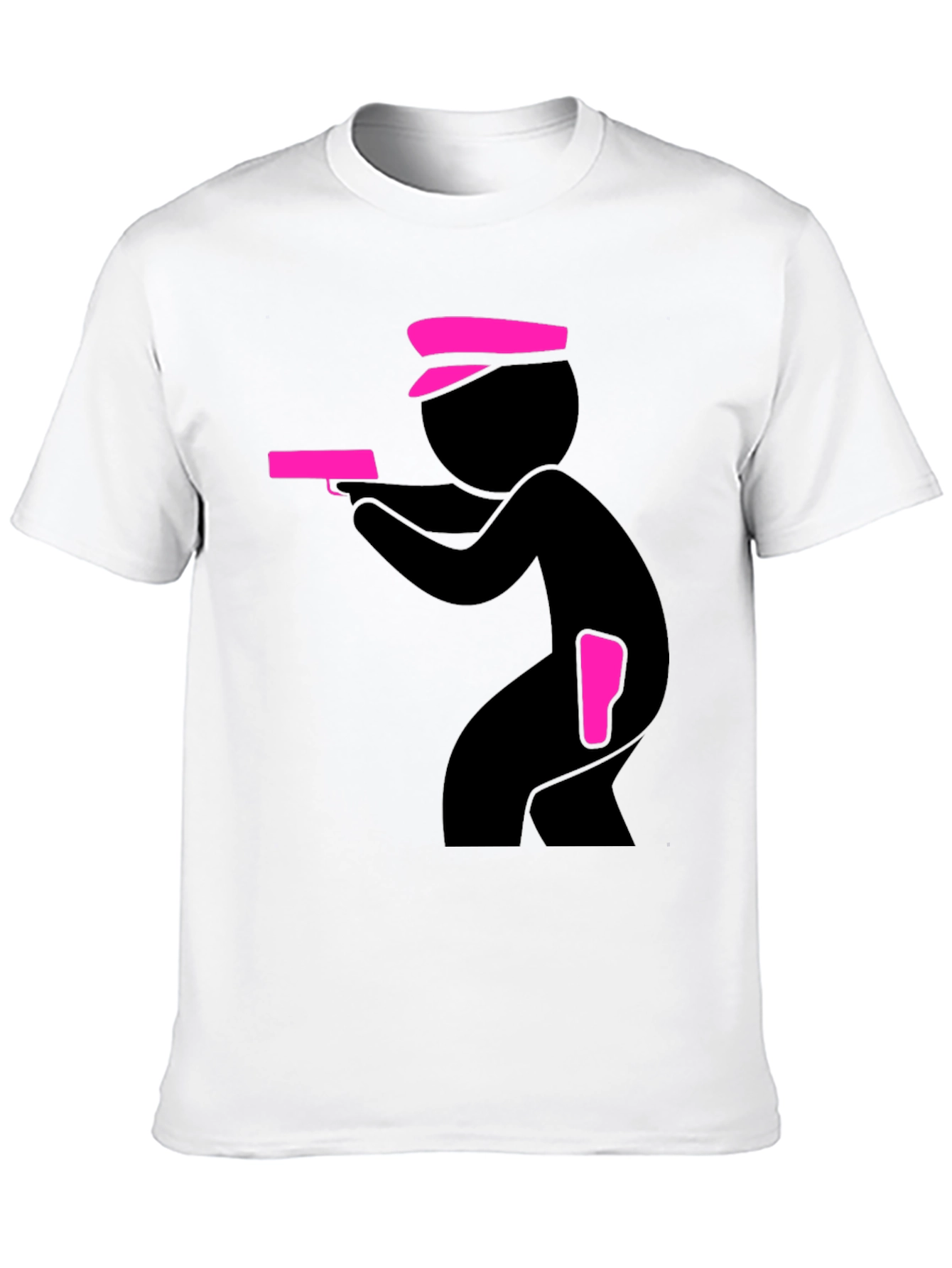 Gunman Graphic T-Shirt - Bold Humor