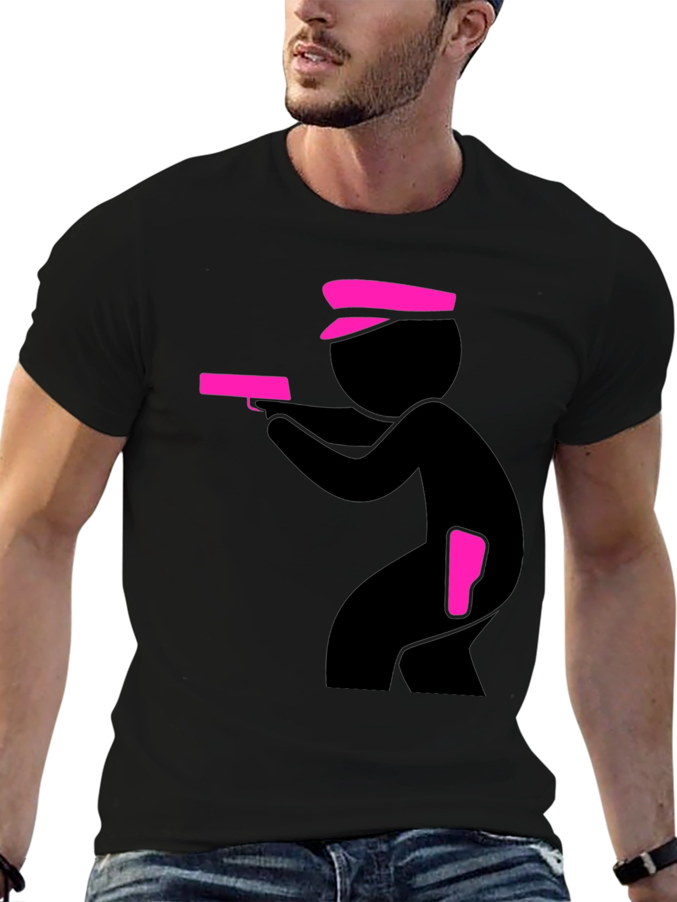 Gunman Graphic T-Shirt - Bold Humor