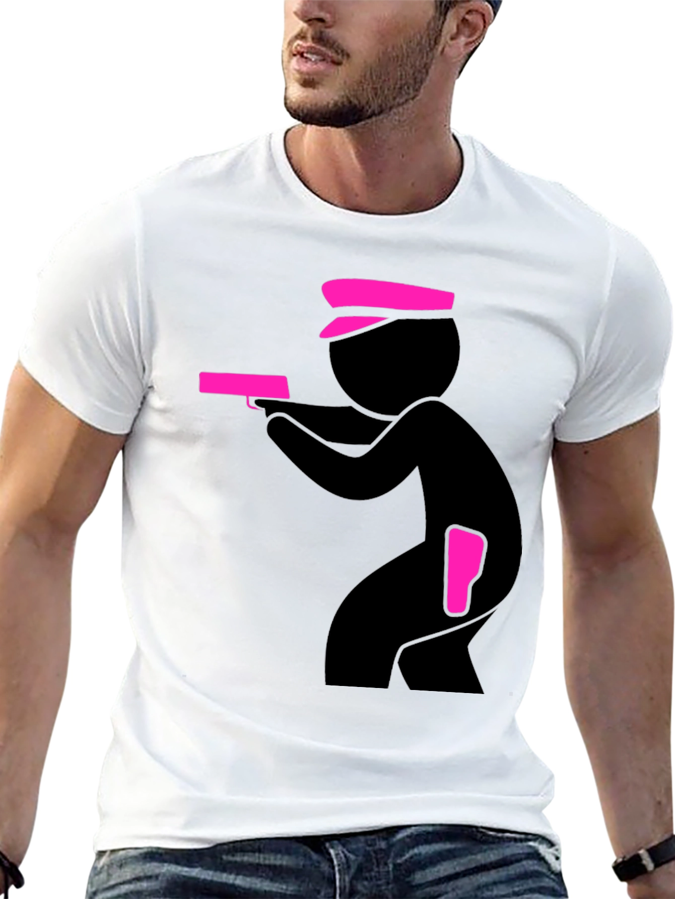 Gunman Graphic T-Shirt - Bold Humor