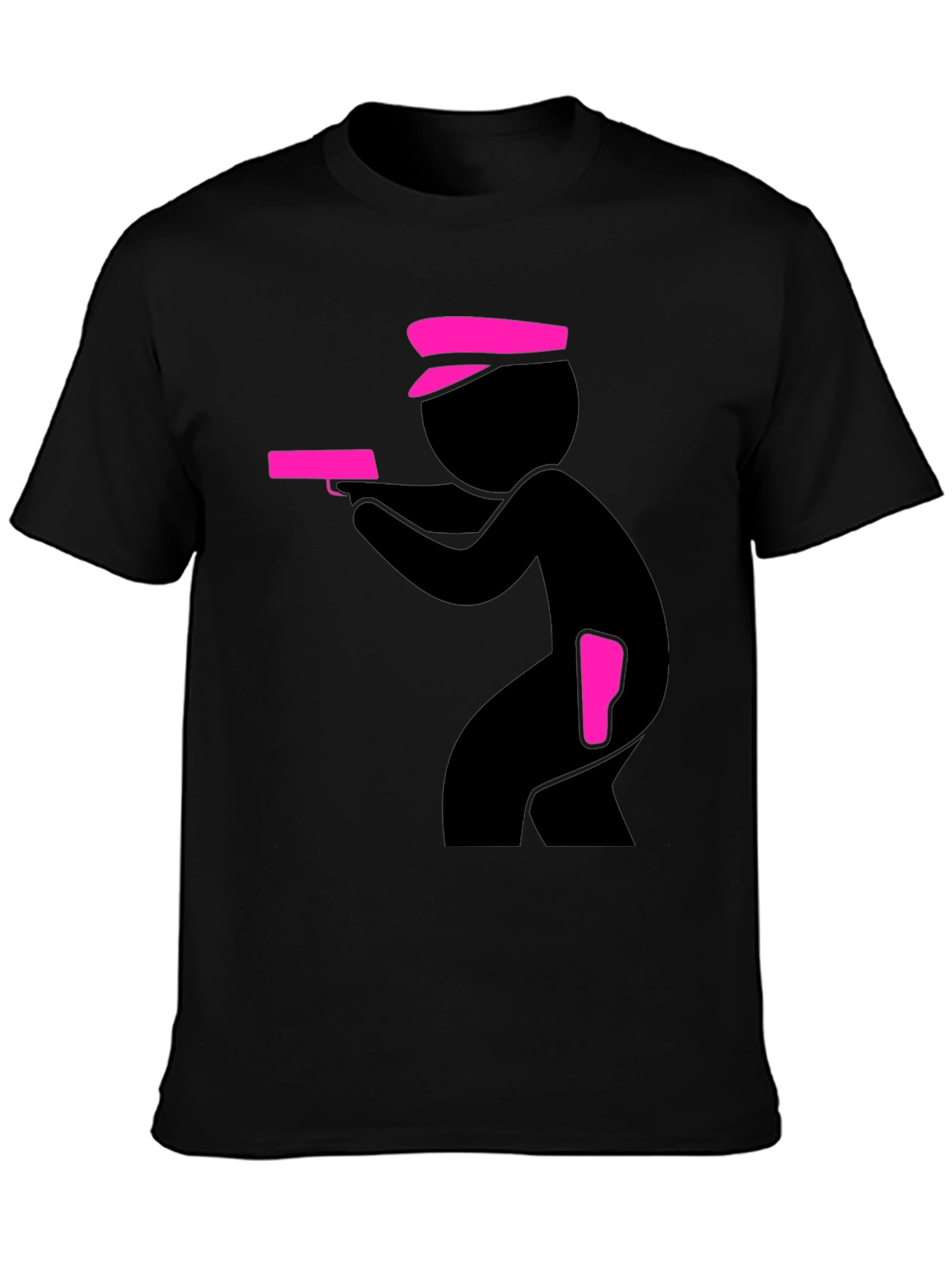 Gunman Graphic T-Shirt - Bold Humor