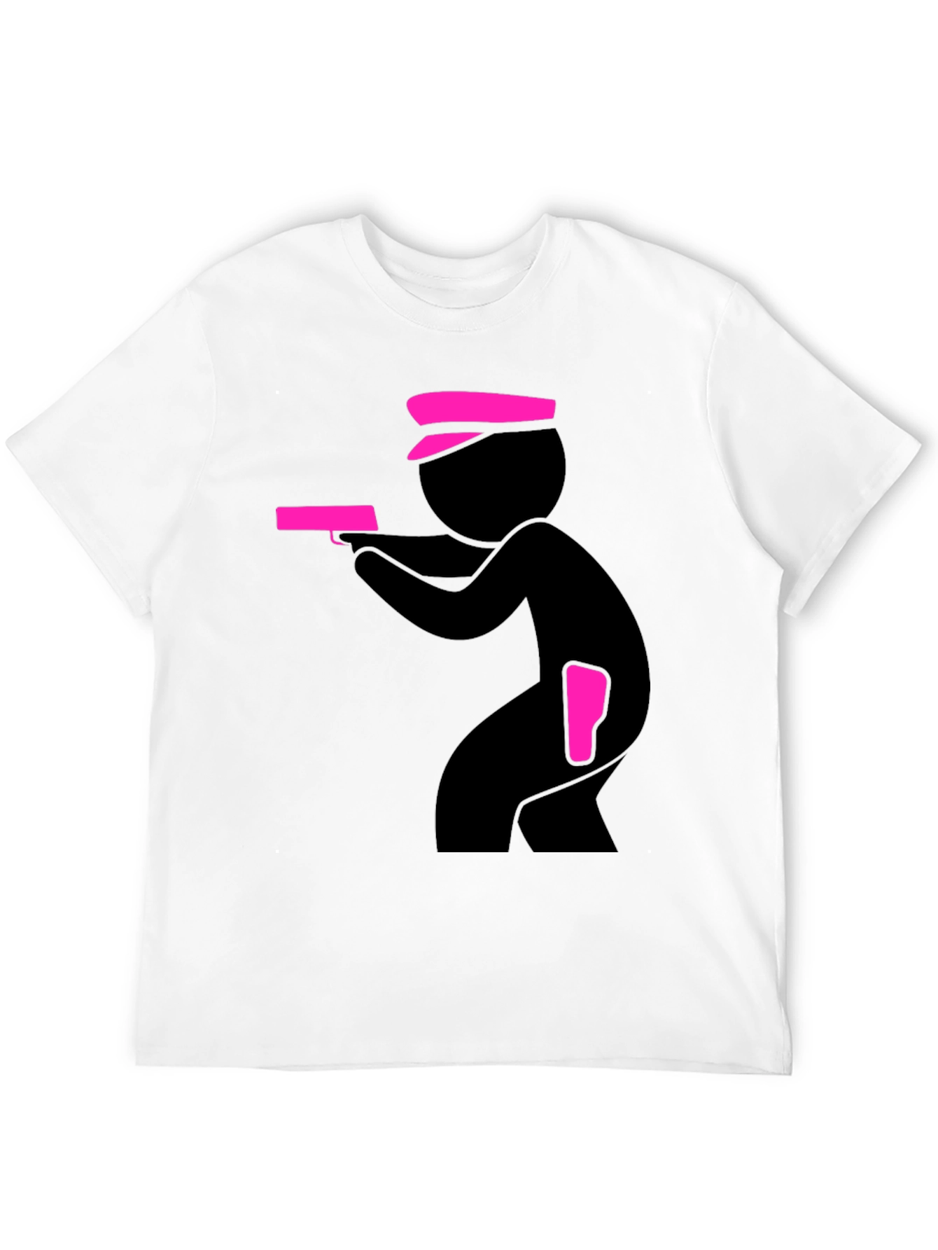 Gunman Graphic T-Shirt - Bold Humor