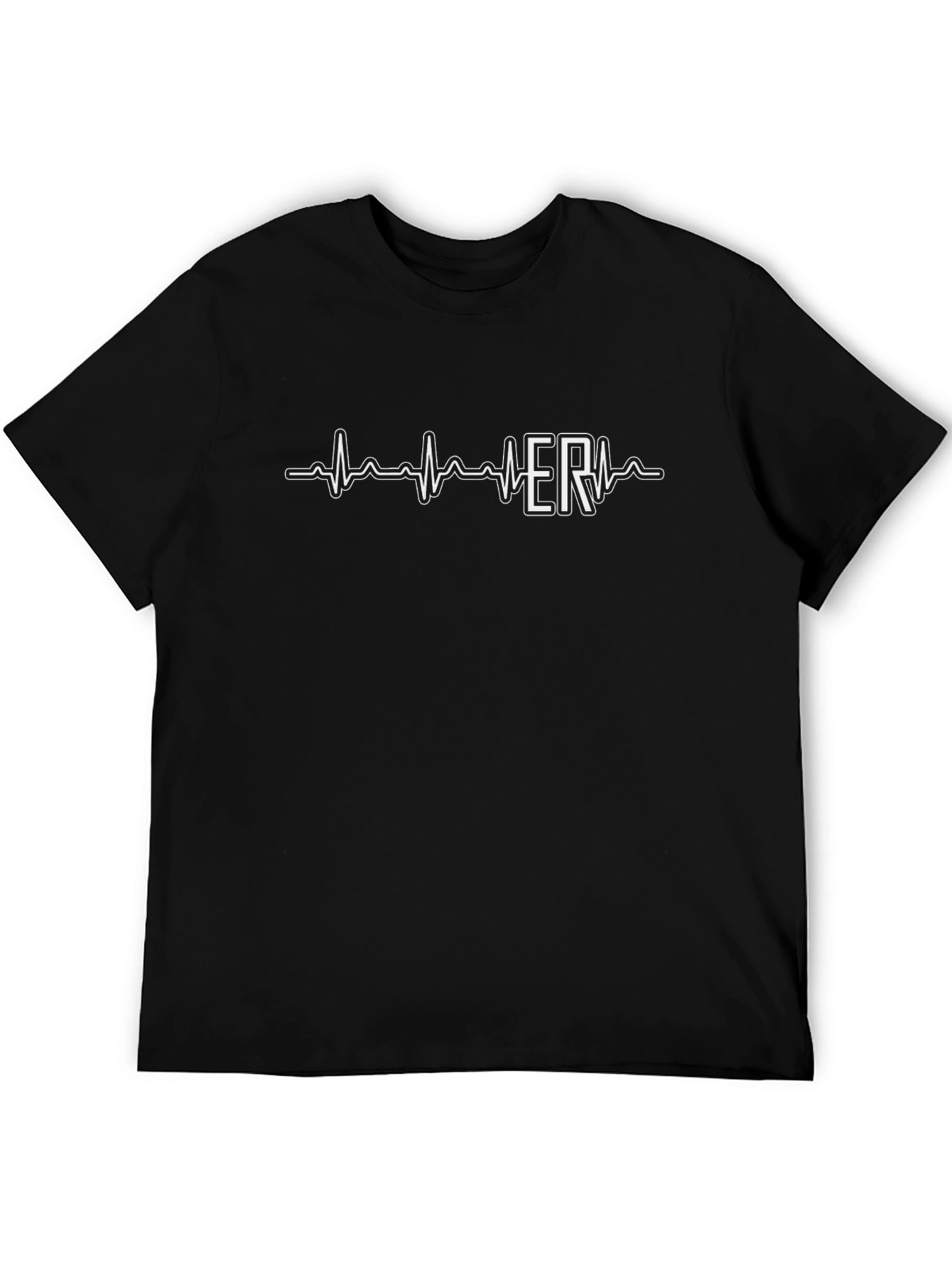 ER Heartbeat Graphic Tee - Emergency Room Apparel