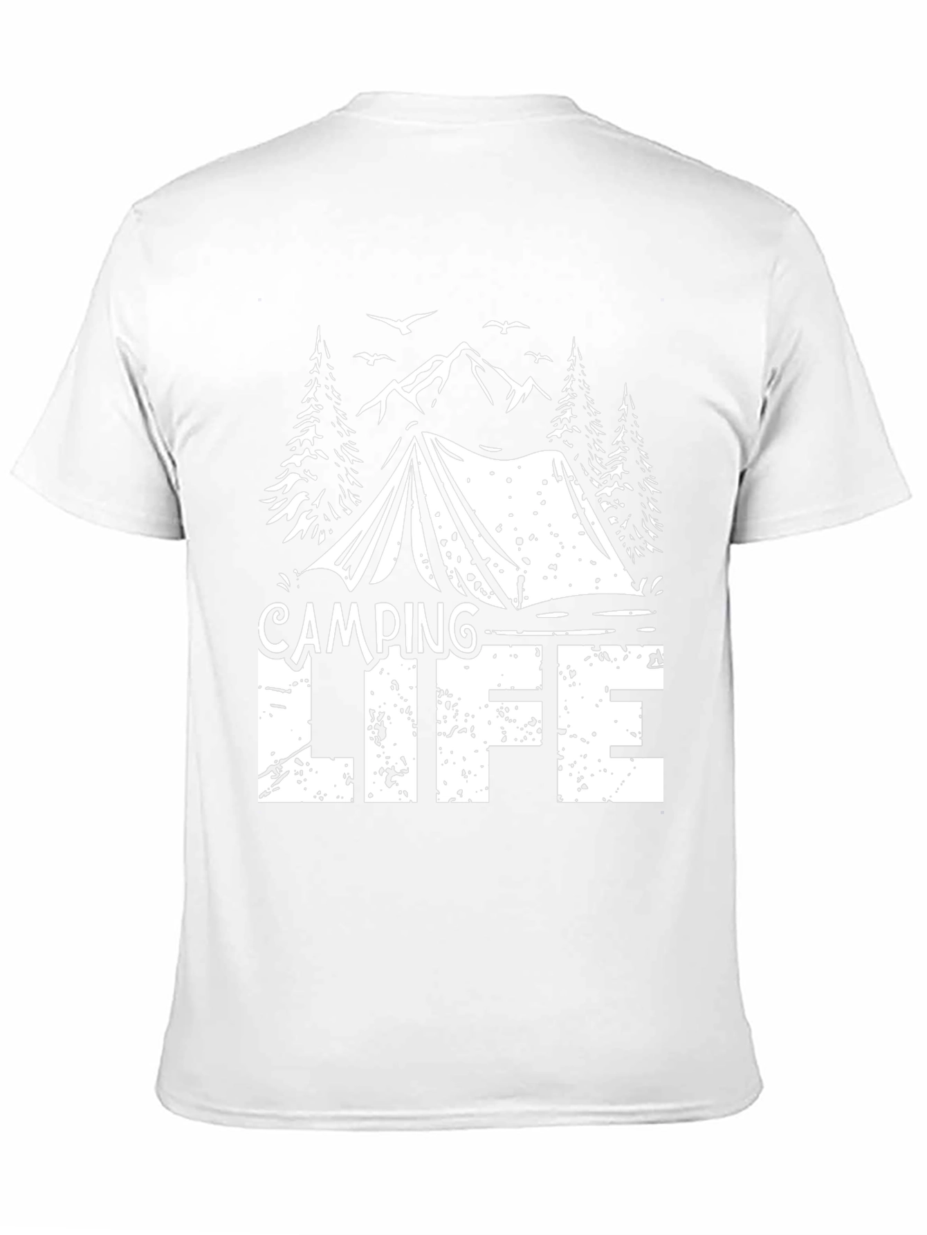 Camping Life Black T-Shirt