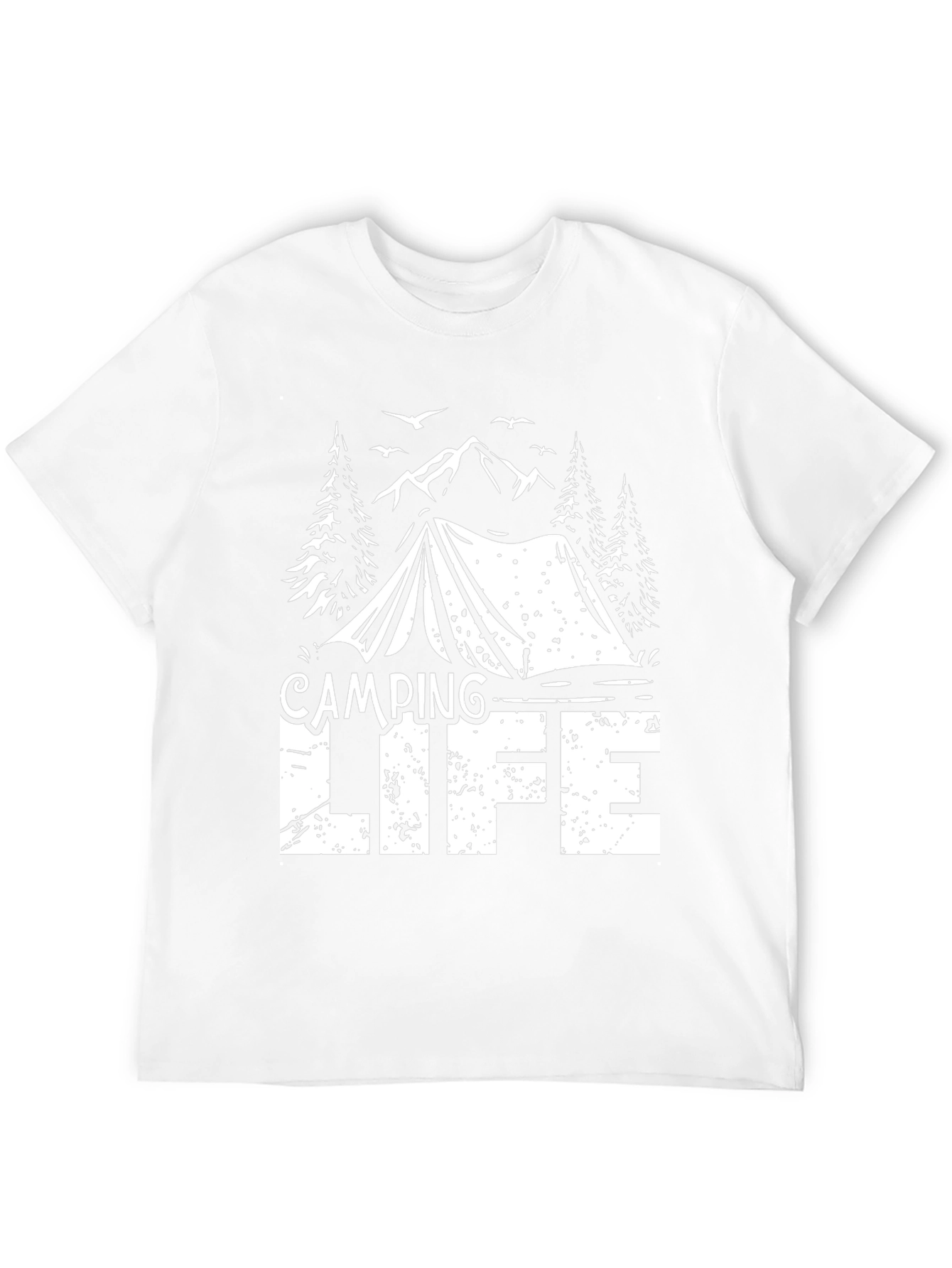Camping Life Black T-Shirt