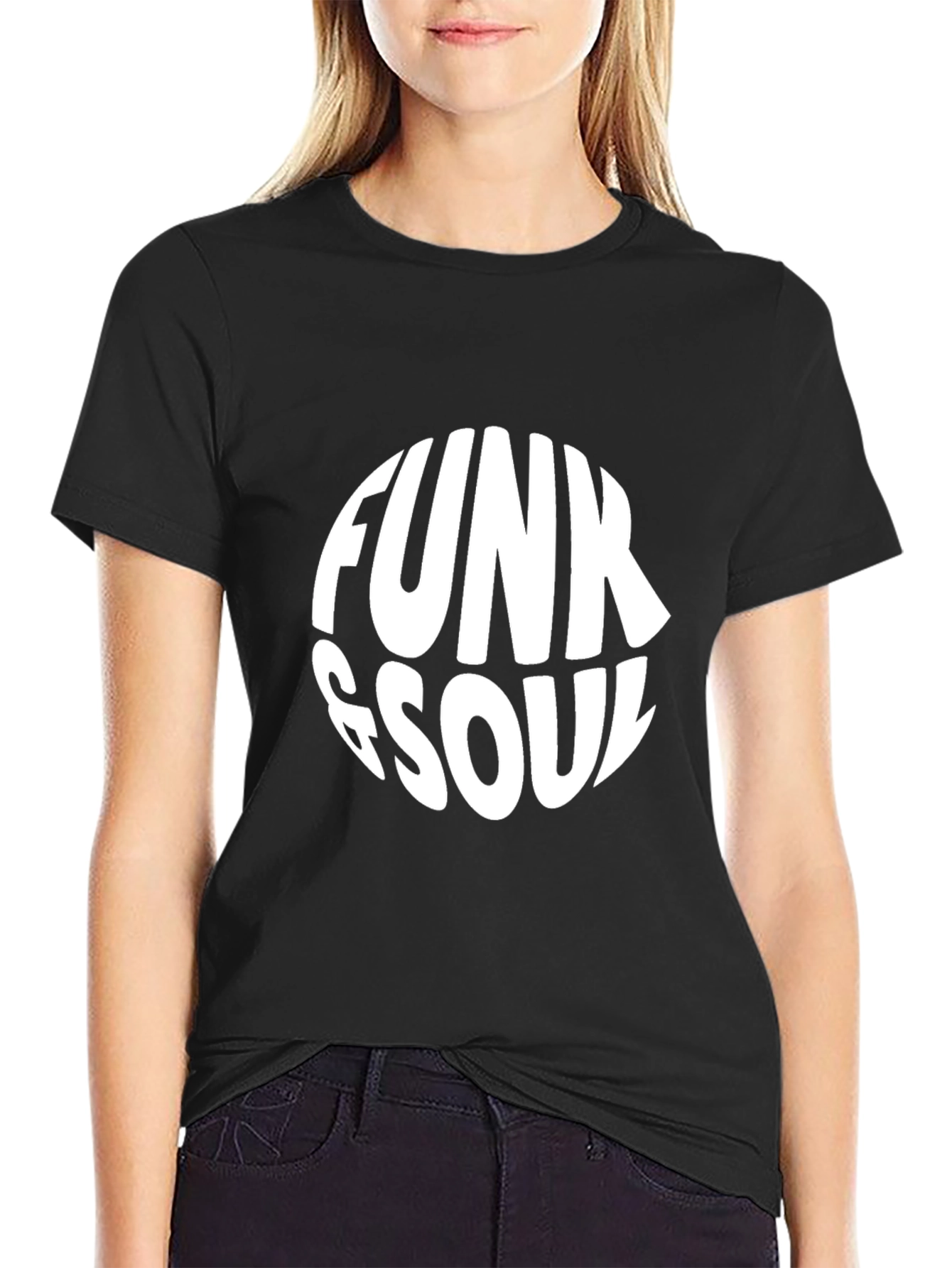 Funk & Soul Graphic Tee - Retro Black T-Shirt