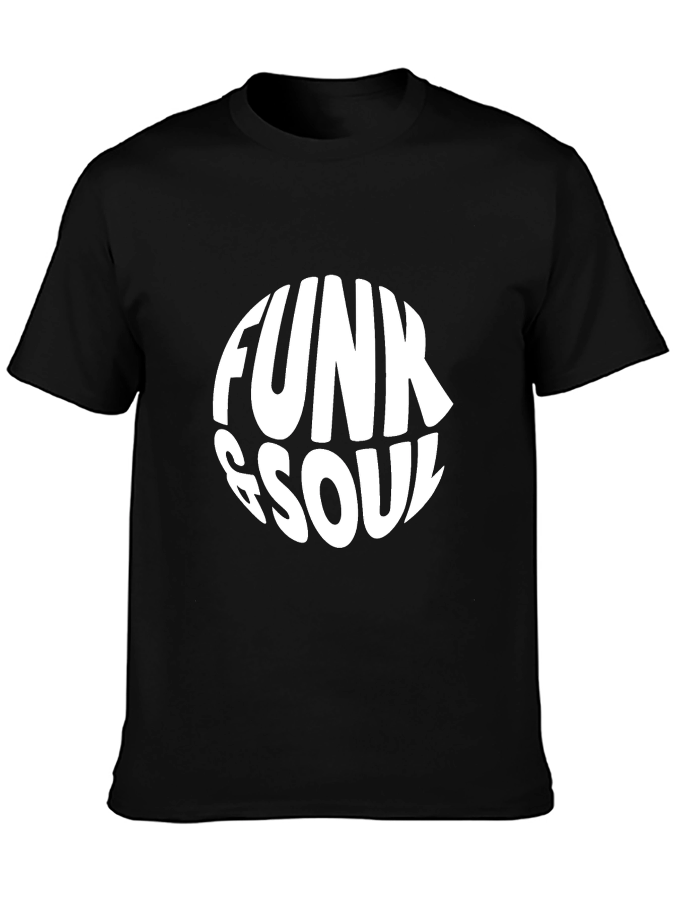 Funk & Soul Graphic Tee - Retro Black T-Shirt