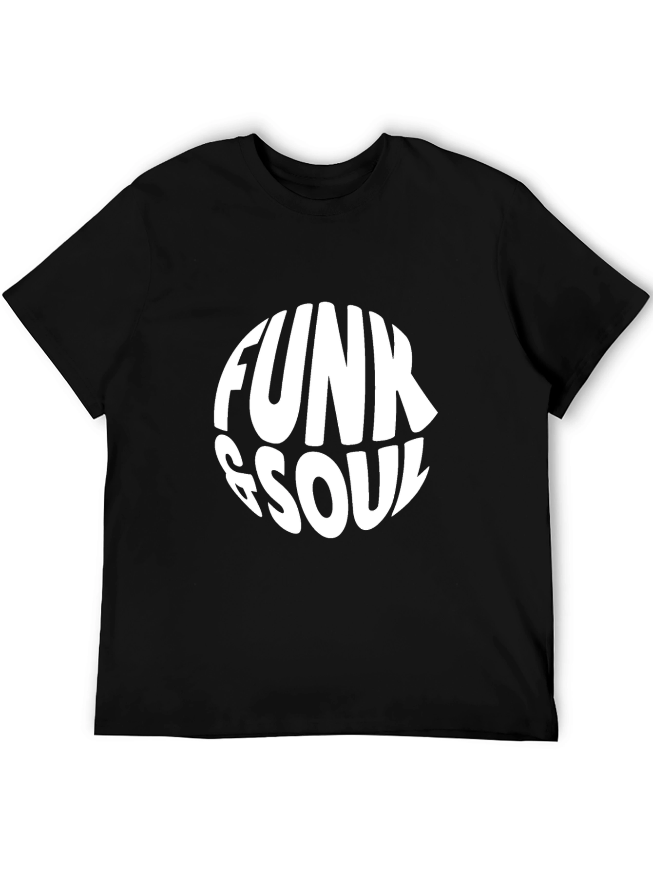 Funk & Soul Graphic Tee - Retro Black T-Shirt