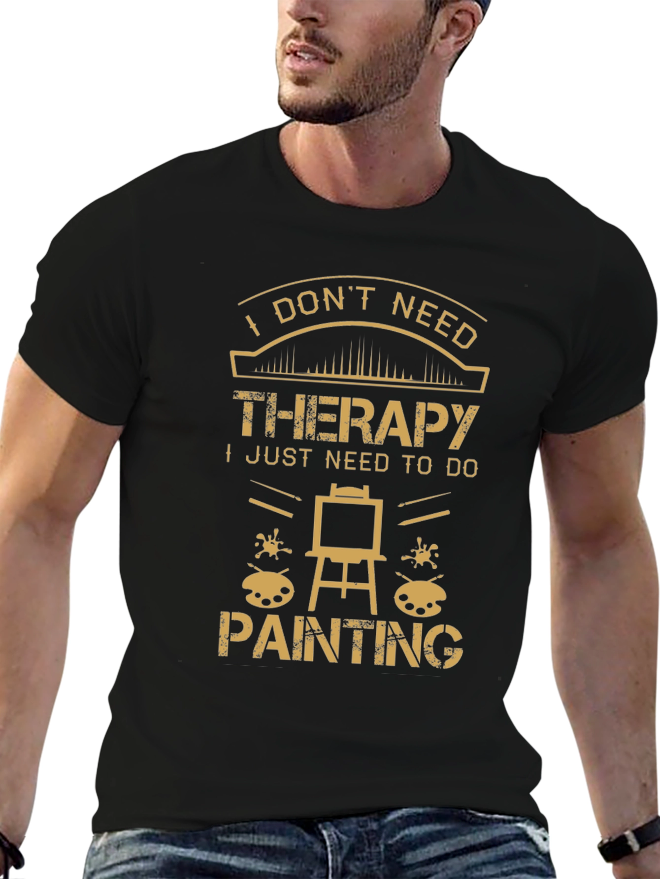 Painters Therapy Graphic T-Shirt