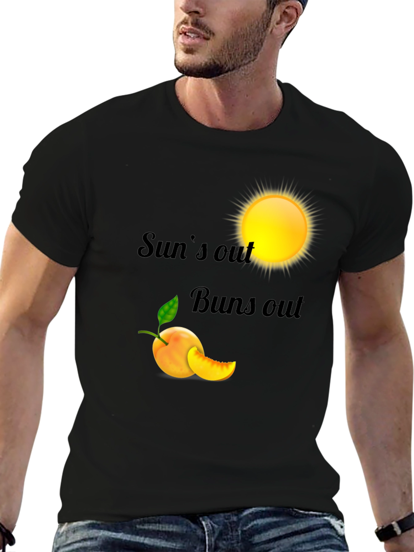 Suns Out Buns Out Graphic T-Shirt