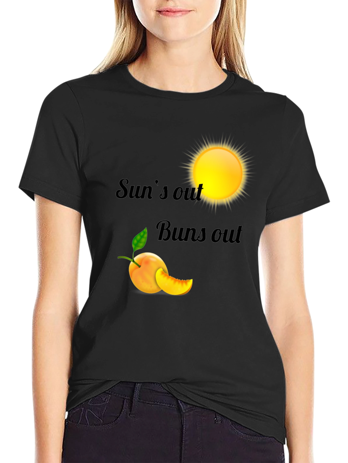 Suns Out Buns Out Graphic T-Shirt