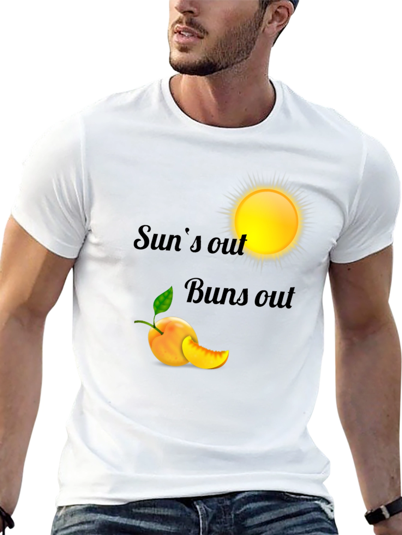 Suns Out Buns Out Graphic T-Shirt