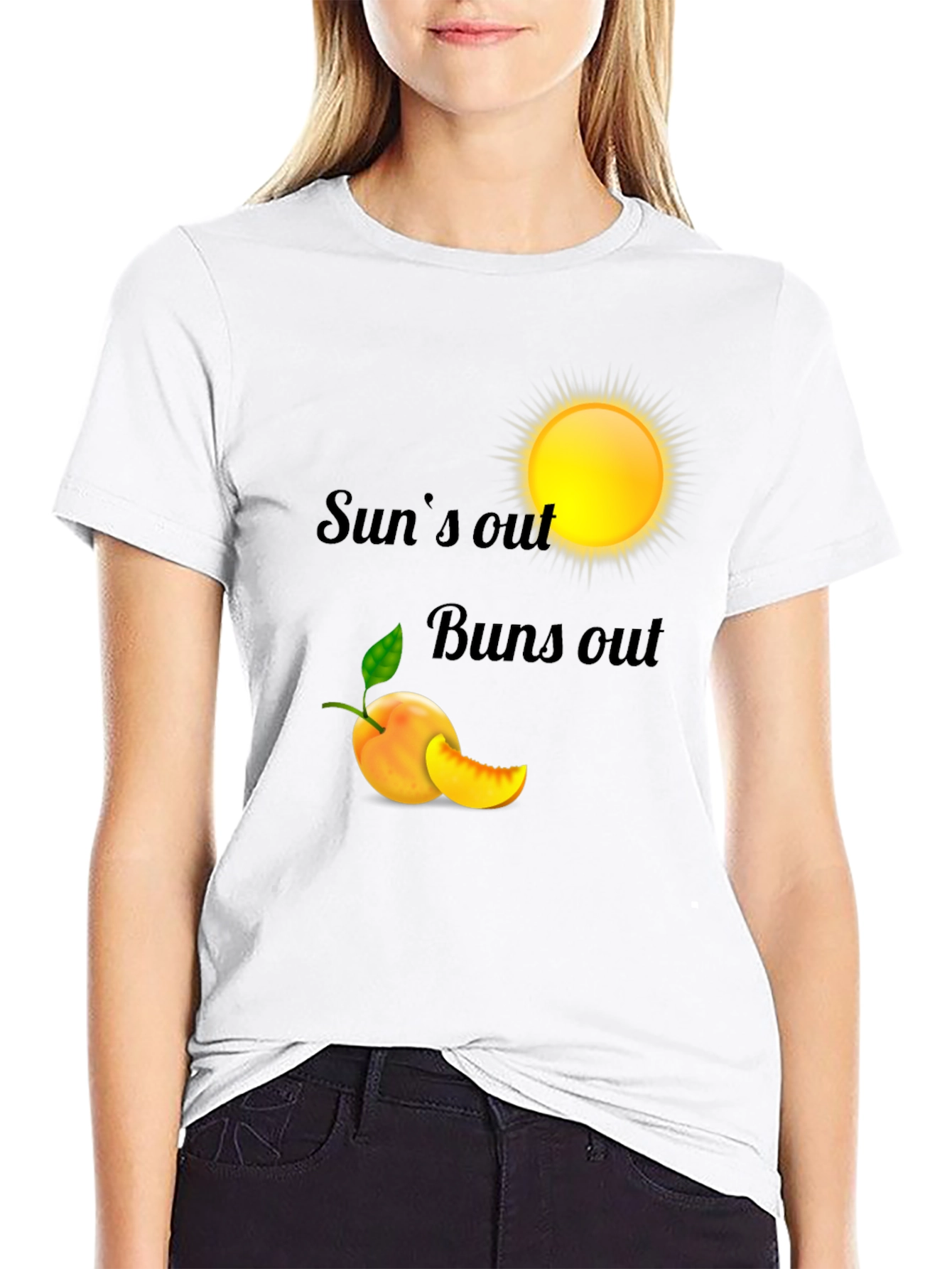 Suns Out Buns Out Graphic T-Shirt