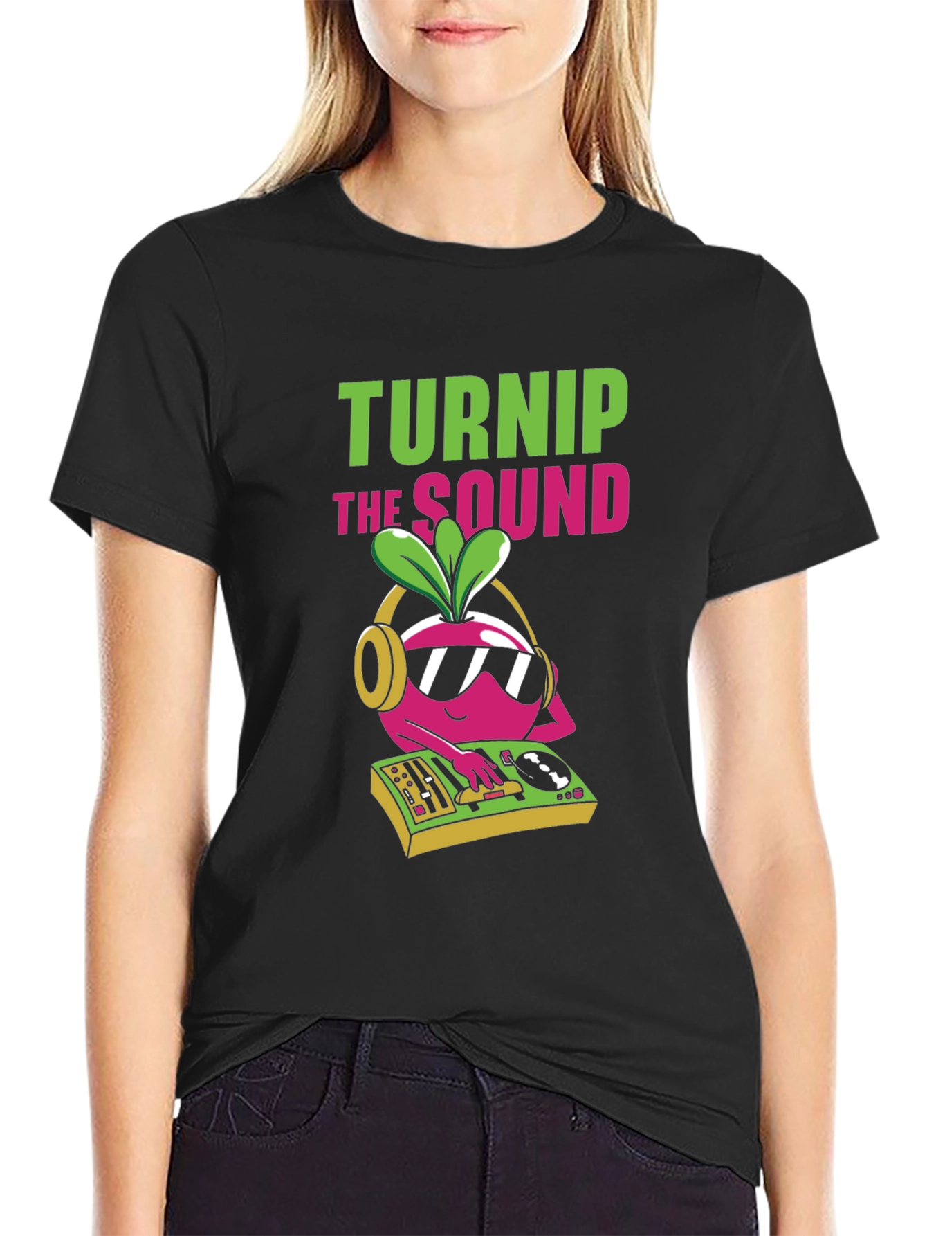 Turnip the Sound DJ Graphic T-Shirt