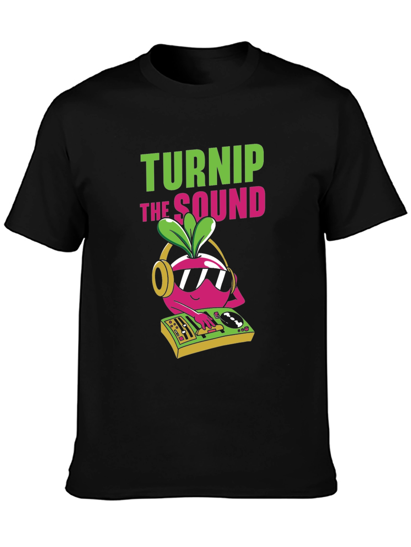 Turnip the Sound DJ Graphic T-Shirt