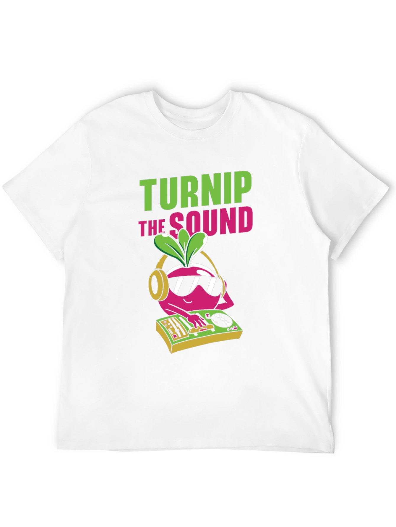Turnip the Sound DJ Graphic T-Shirt