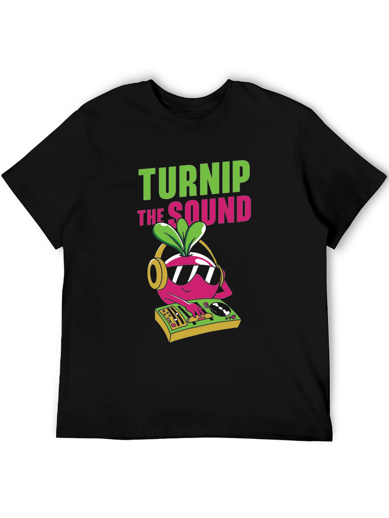 Turnip the Sound DJ Graphic T-Shirt