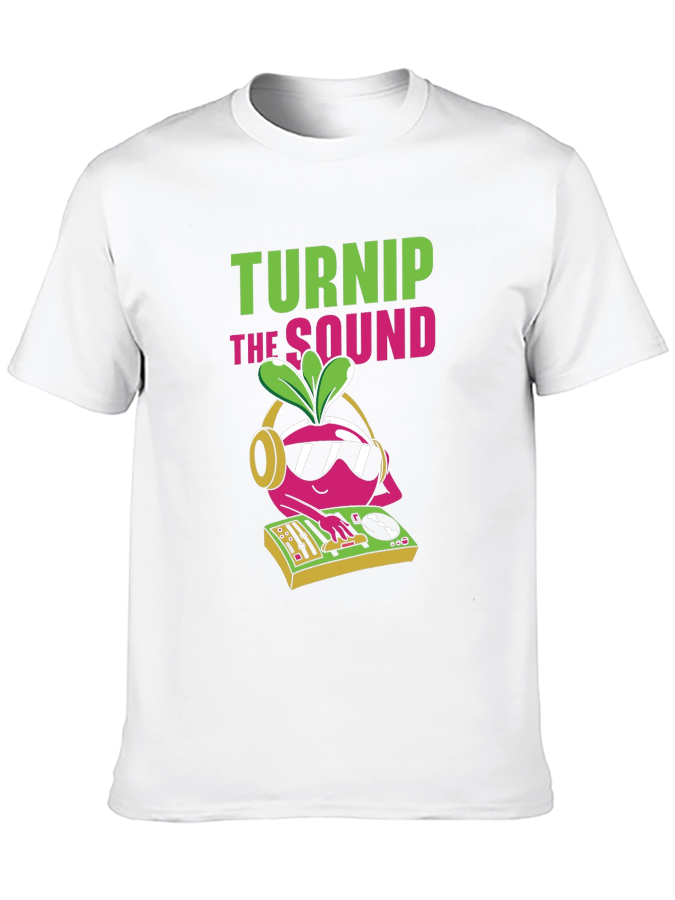 Turnip the Sound DJ Graphic T-Shirt