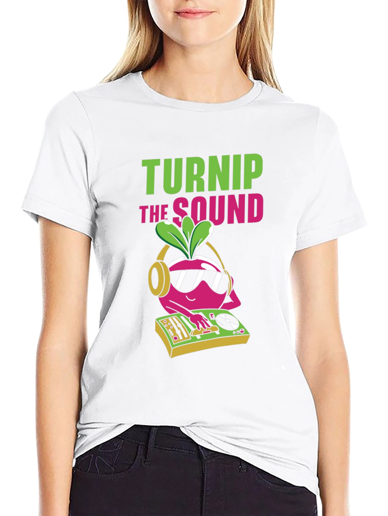 Turnip the Sound DJ Graphic T-Shirt