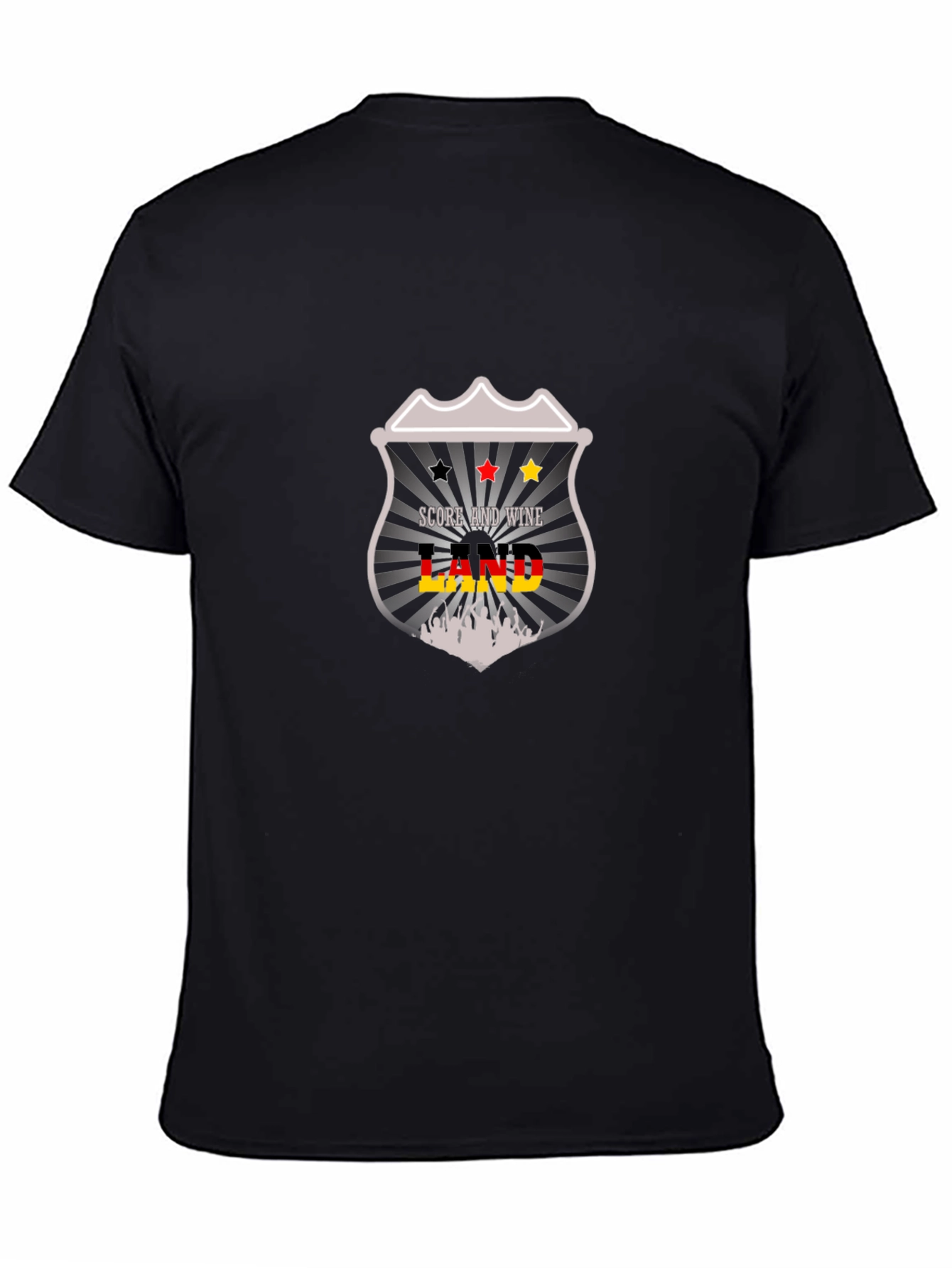 Score And Wine Land Graphic Tee