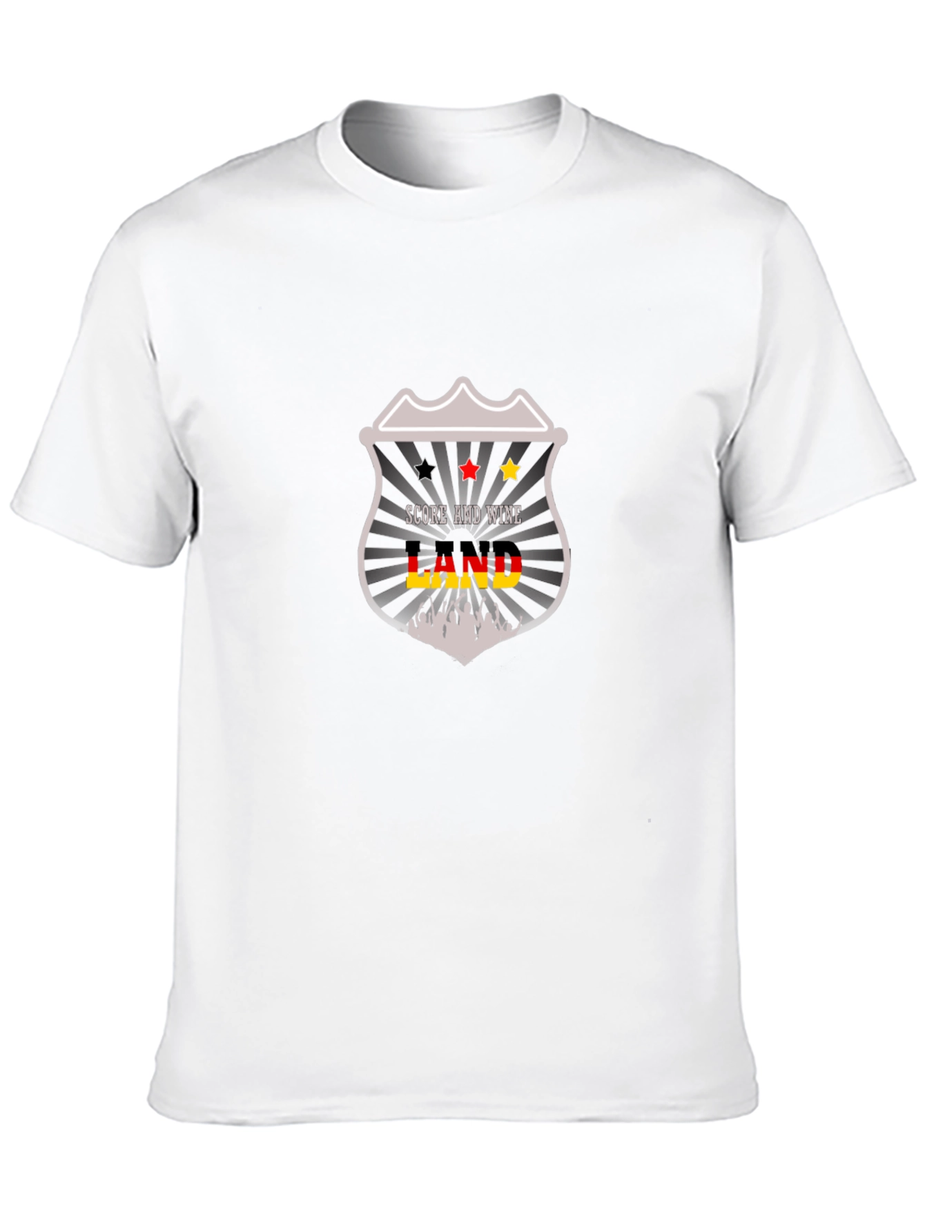 Score And Wine Land Graphic Tee