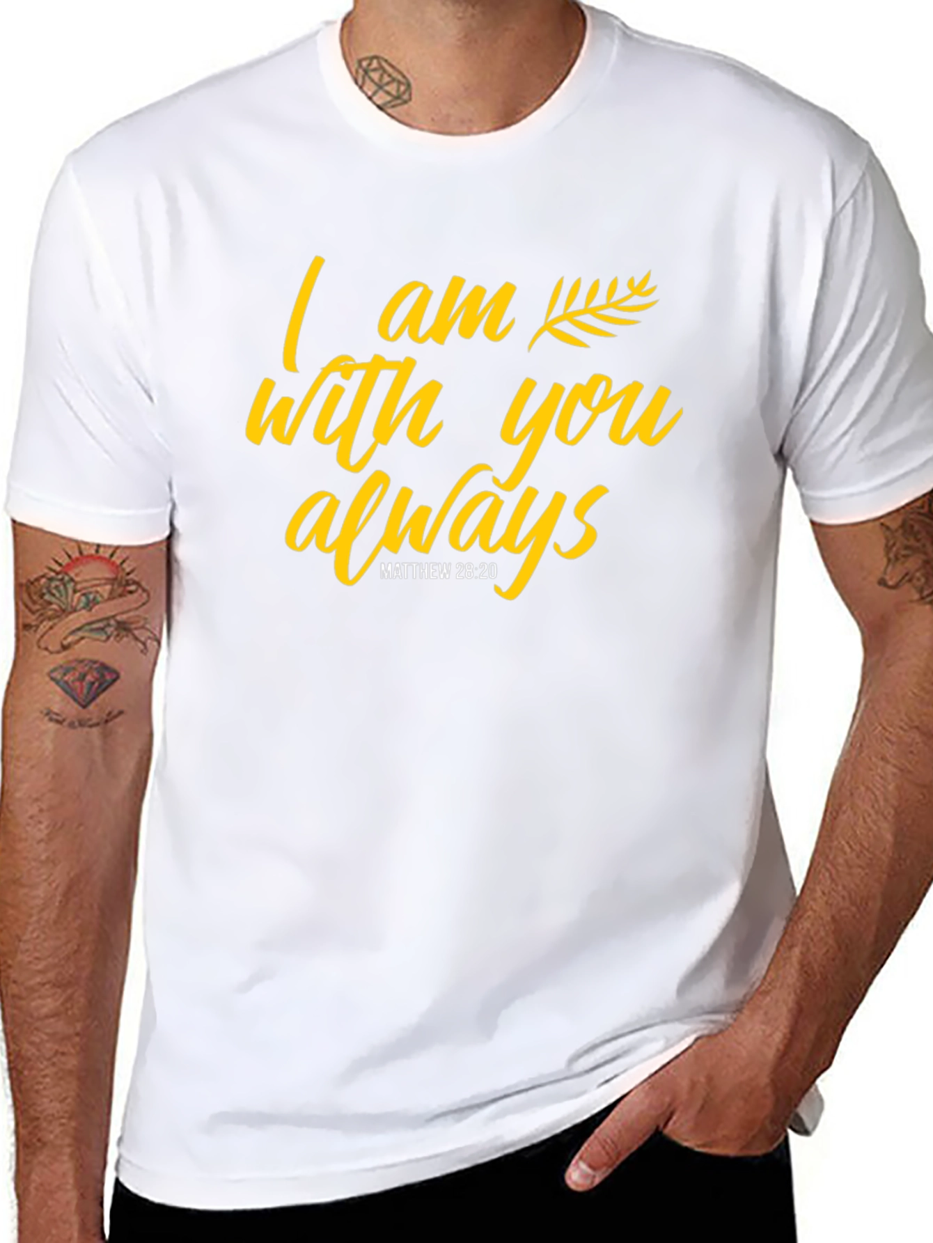 I am With You Always Graphic T-Shirt