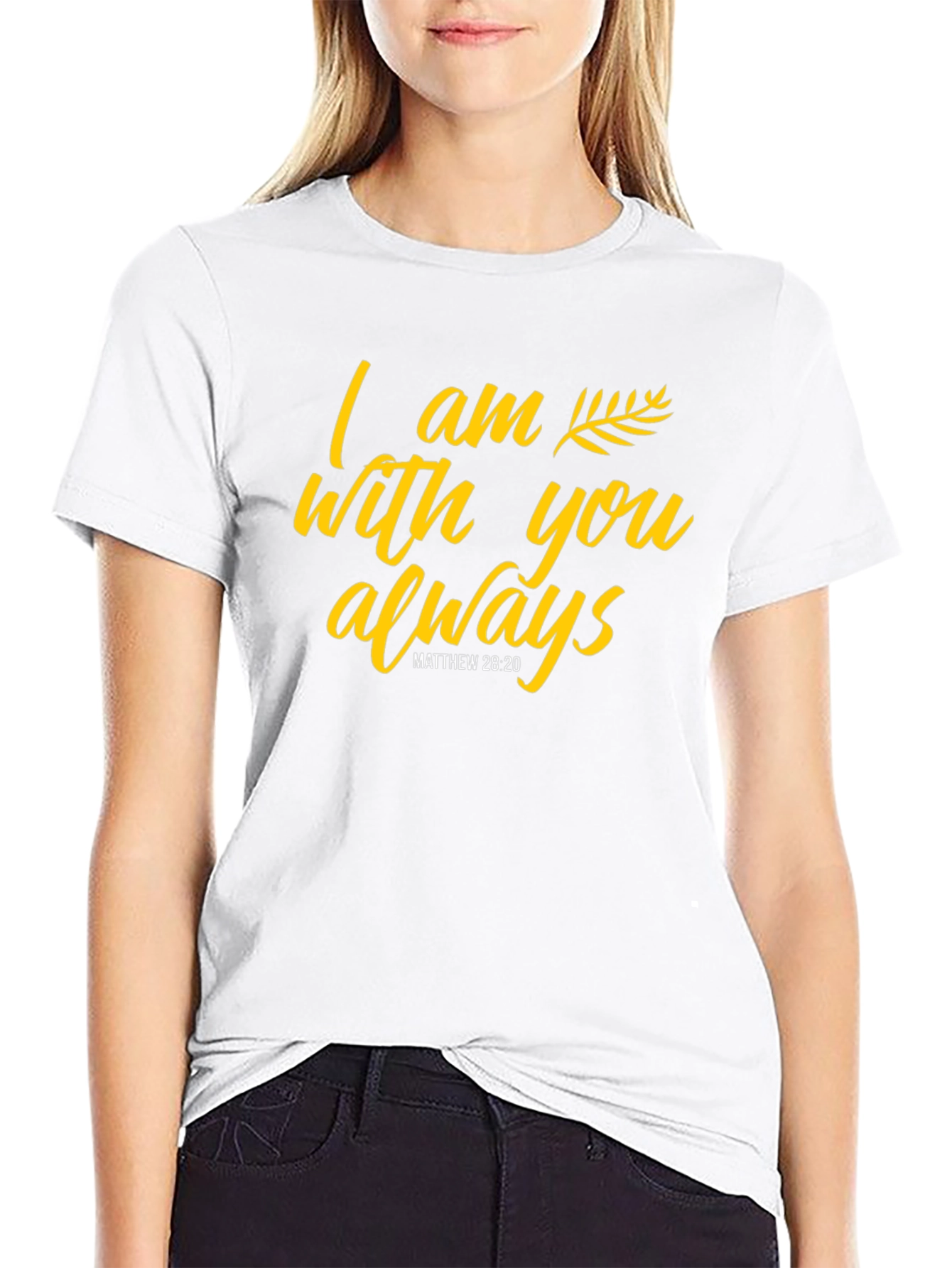 I am With You Always Graphic T-Shirt