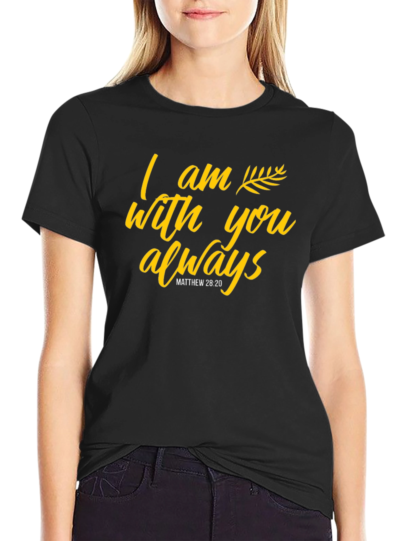 I am With You Always Graphic T-Shirt