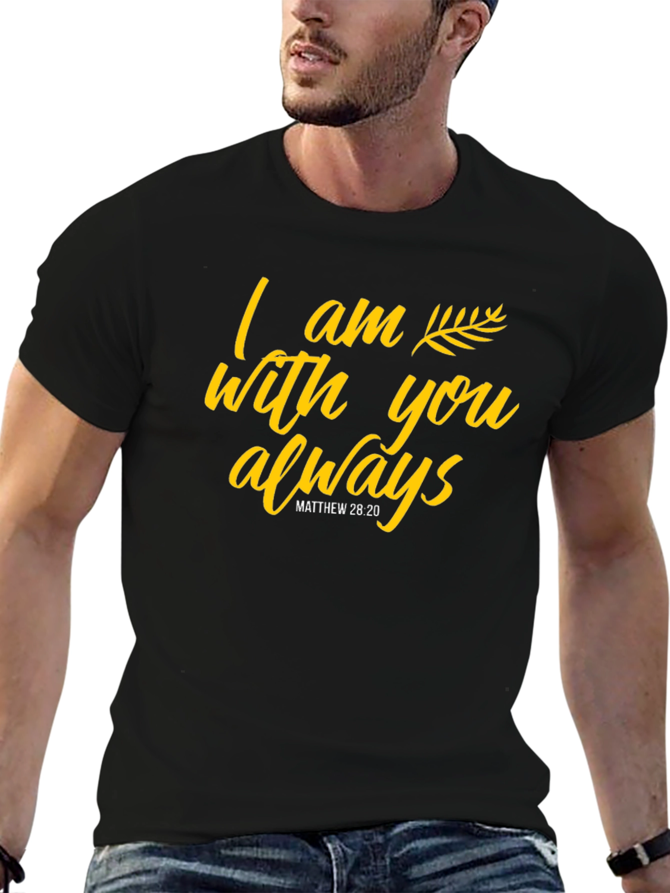 I am With You Always Graphic T-Shirt